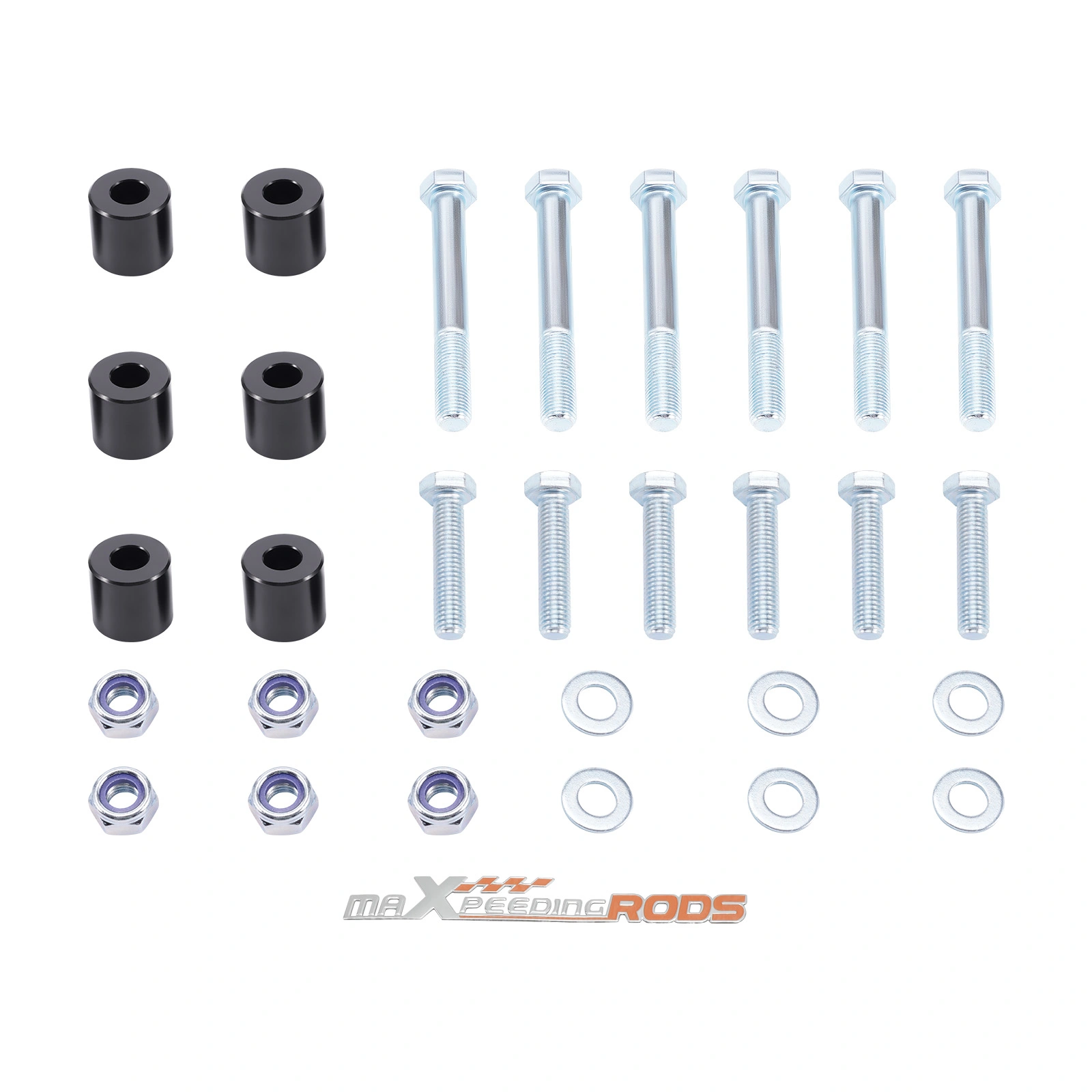 2" inch Rear Trailing Arm Spacers Kit Fit for Subaru Impreza Forester Outback Legacy view 2