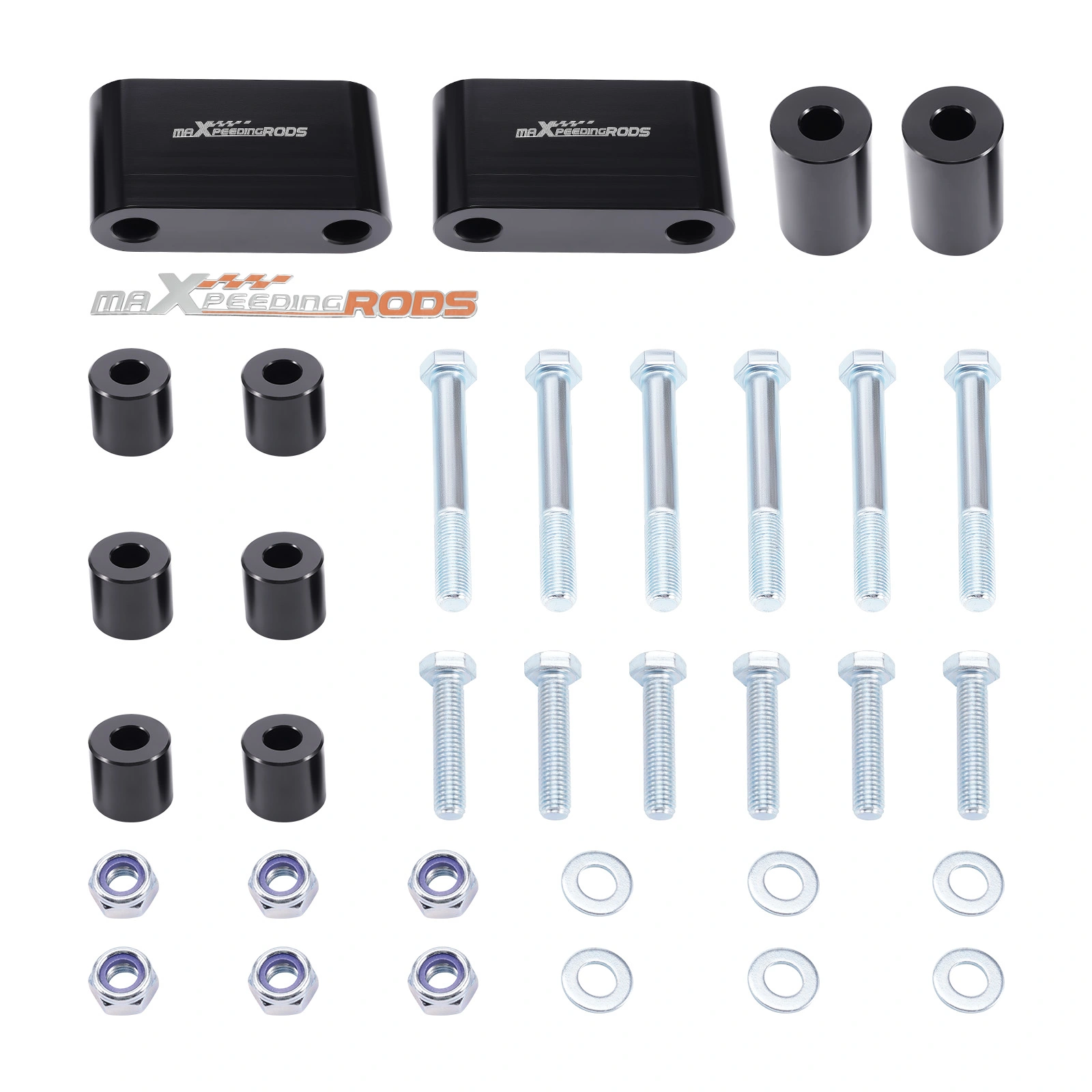 2" inch Rear Trailing Arm Spacers Kit Fit for Subaru Impreza Forester Outback Legacy view 3