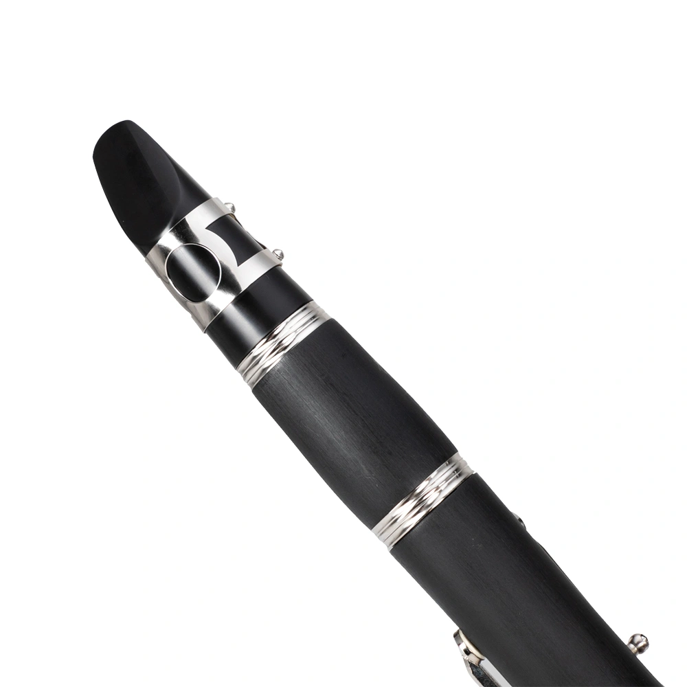 17 Keys Flat B Black Clarinet with Two Mouthpieces Connector for Beginner Student view 20