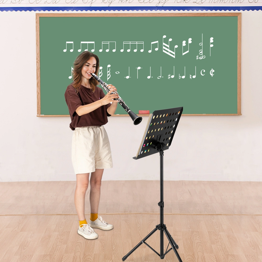 17 Keys Flat B Black Clarinet with Two Mouthpieces Connector for Beginner Student view 25