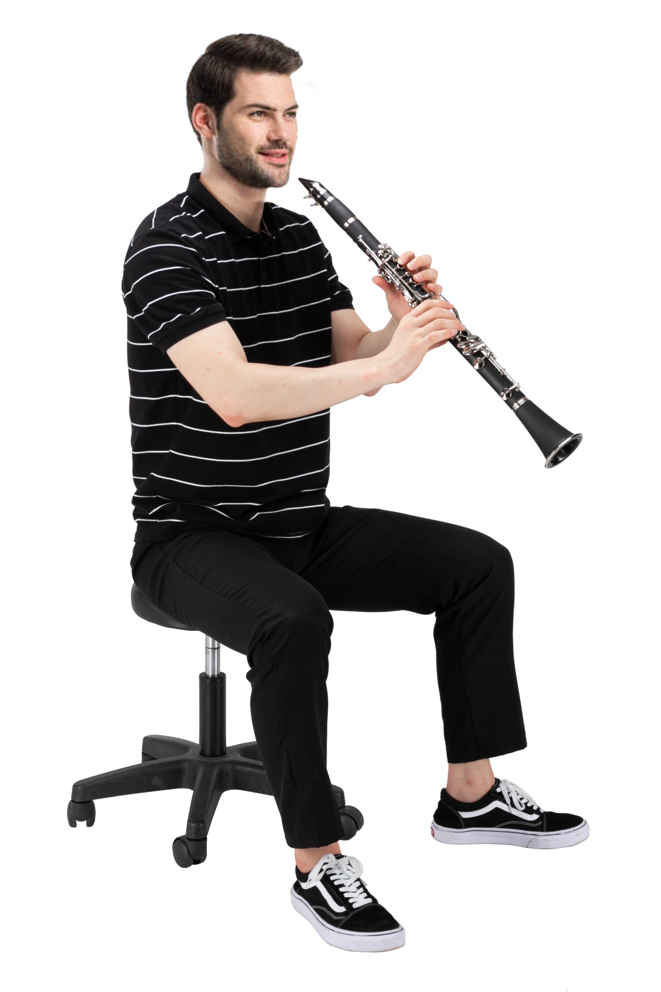 17 Keys Flat B Black Clarinet with Two Mouthpieces Connector for Beginner Student view 26