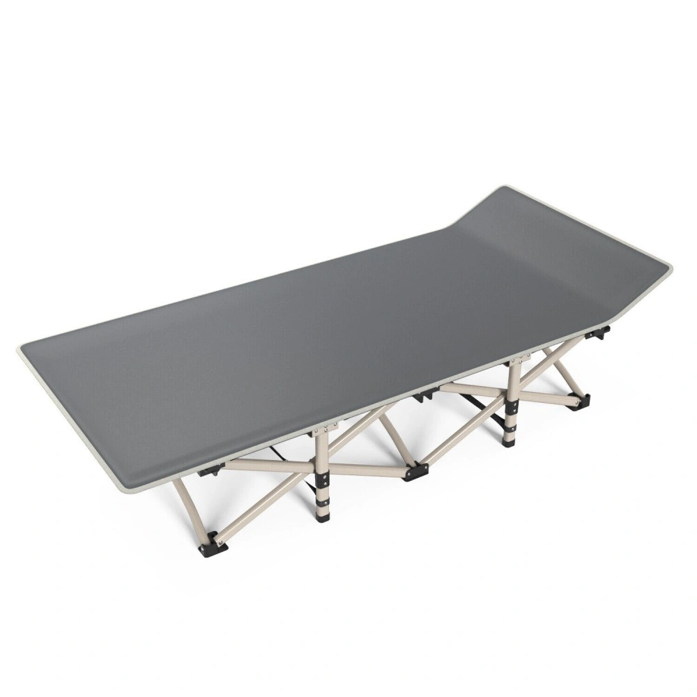 Heavy Duty Single Folding Bed Lightweight Portable Guest Camp Travel Daybed Mattress Ready view 4