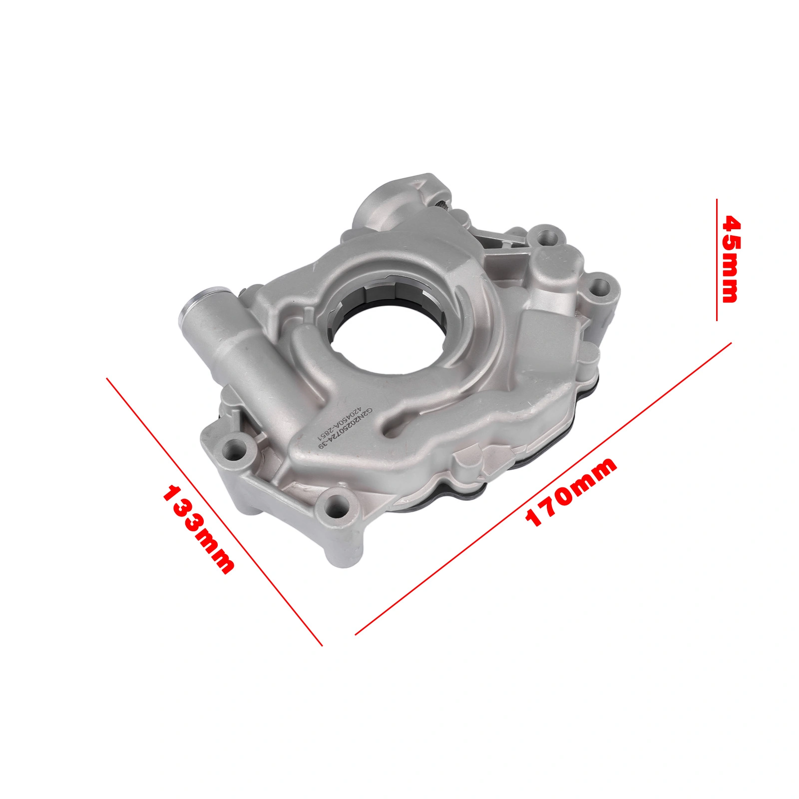 Oil Pump Replacement for Dodge Ram Durango Chrysler 300 Jeep Grand Cherokee 5.7L Hemi V8 GAS 53021622BG 53021622BF view 9