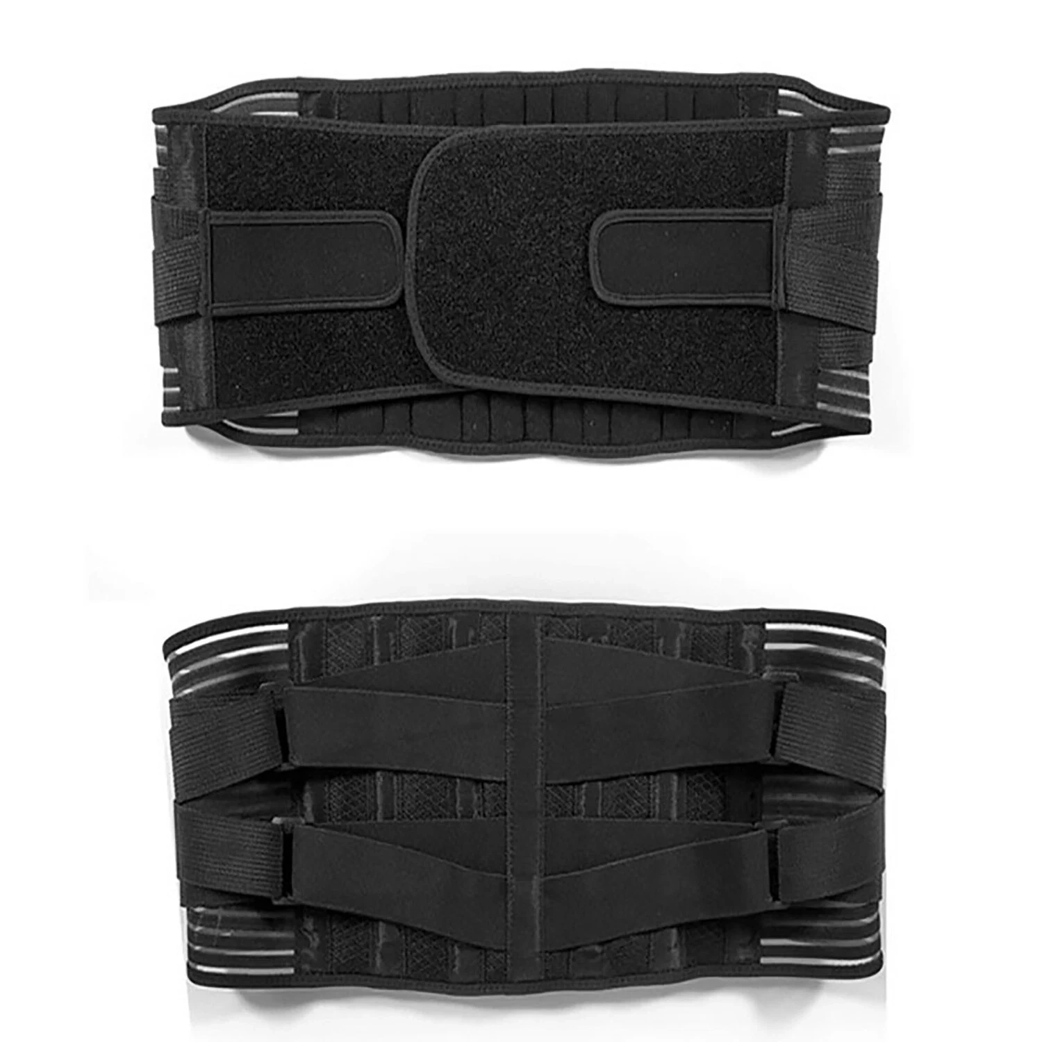 Adjustable Lower Back Brace Lumbar Support Belt for Men Women - Pain Relief Waist Trainer Strap, XL Size