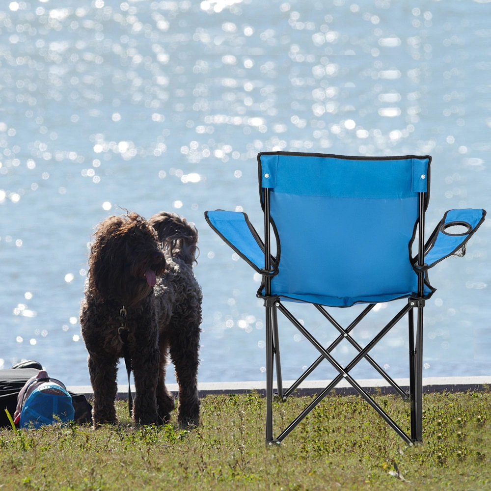 Small Camp Chair 80x50x50 Blue view 21