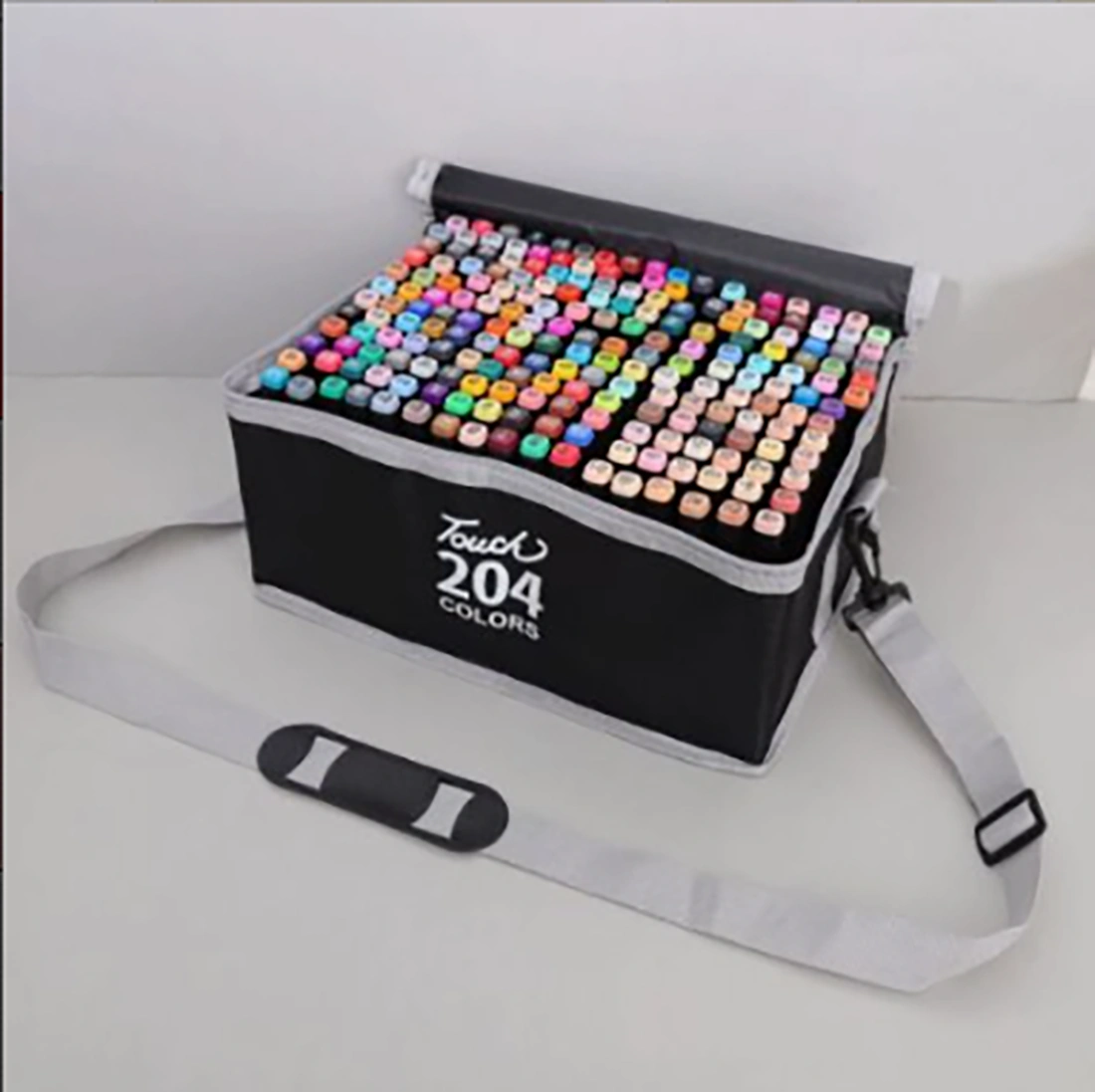 204 Colors Dual Tip Markers Set, Quick-Dry Sketching Pens for Painting & Professional Drawing, Art Supplies