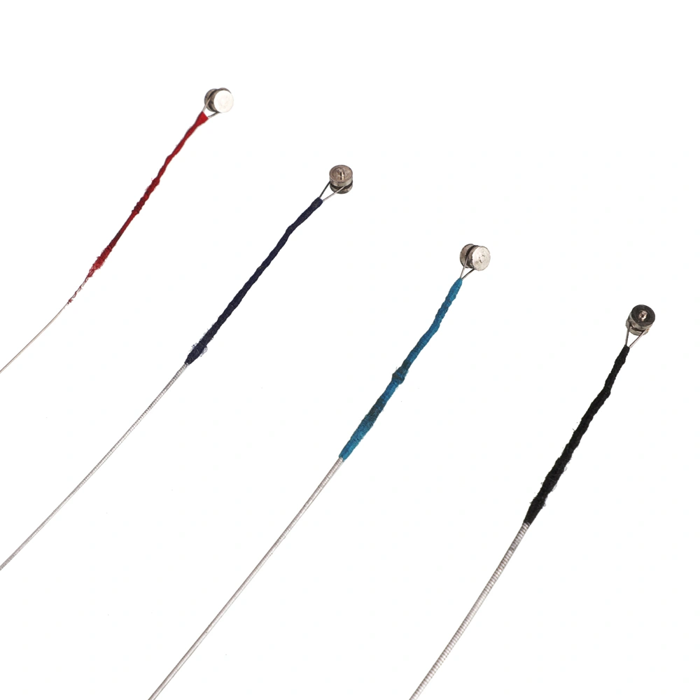 Nickel Silver Wound Violin Strings Set 3/4 4/4 Size Silver String Kit Replacement