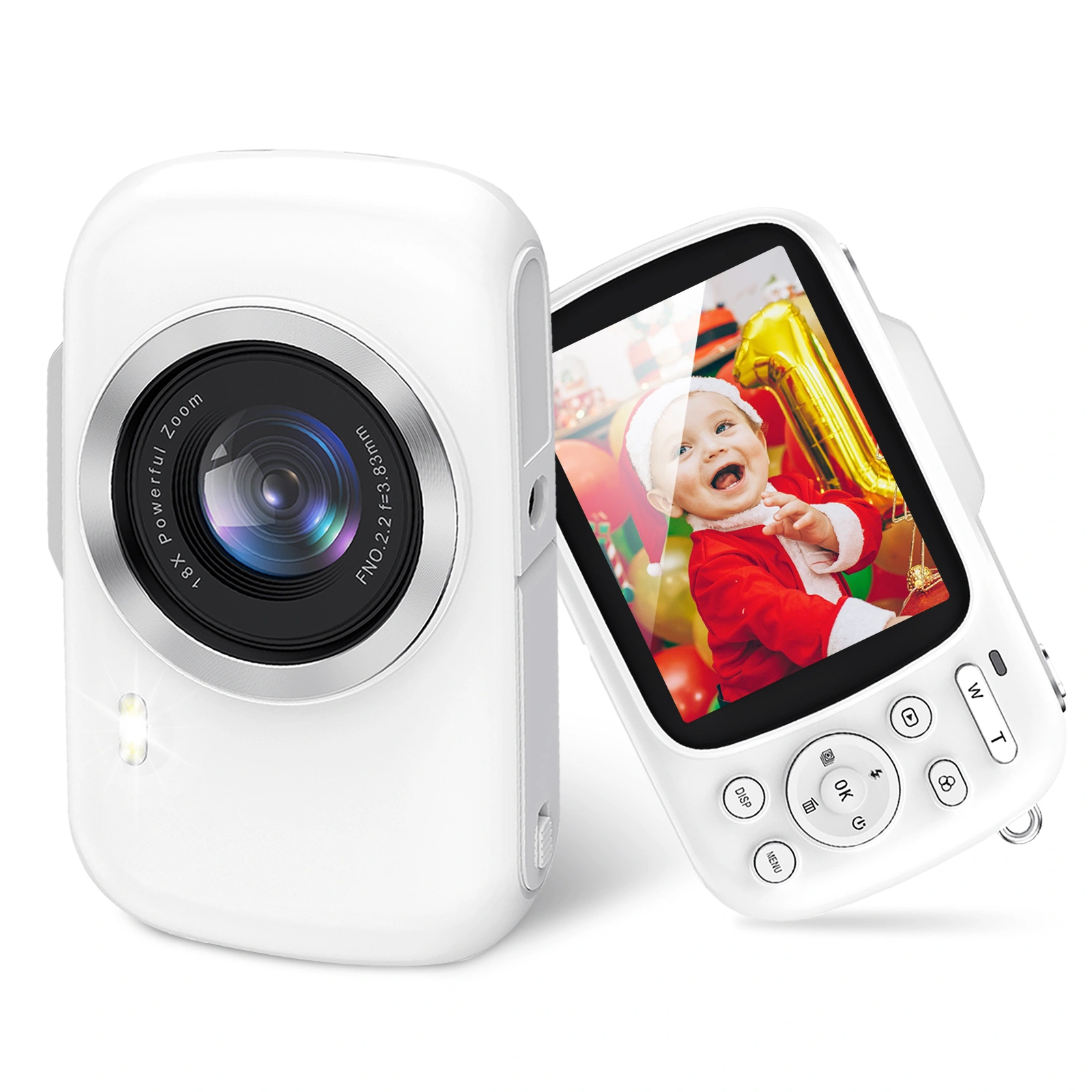 64MP Digital Camera G7, 4K Ultra HD Compact Camera, High Quality Photo & Video Recording for Beginners