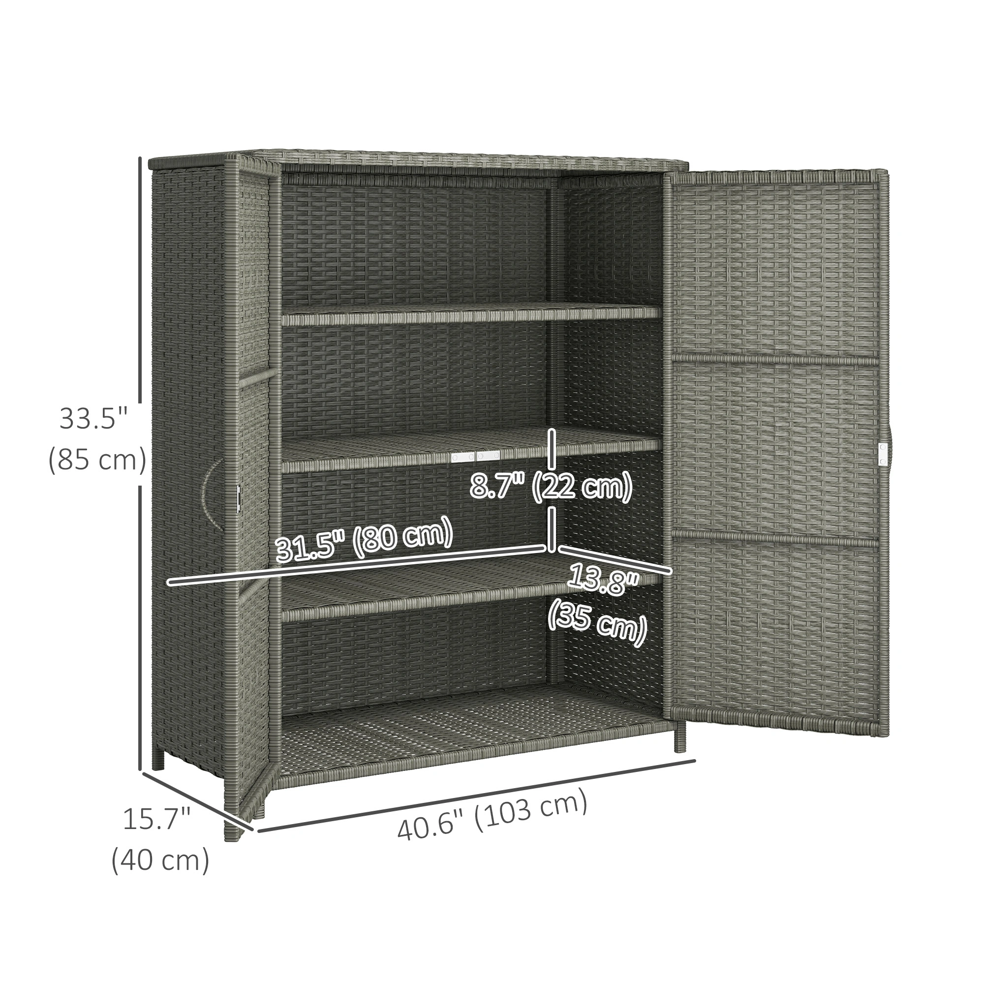 Bathroom Storage Rack Organizer, Wall-Mounted Bathroom Shelf with Hooks, Waterproof Bathroom Accessory Holder for Towels, Toiletries & Essentials view 2