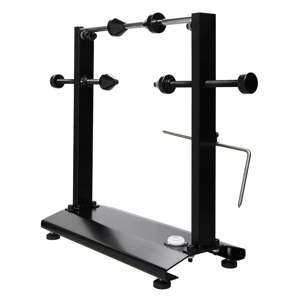 Motorcycle Static Truing Stand Wheel Balancer Tire MX DIRT BIKE Black view 4