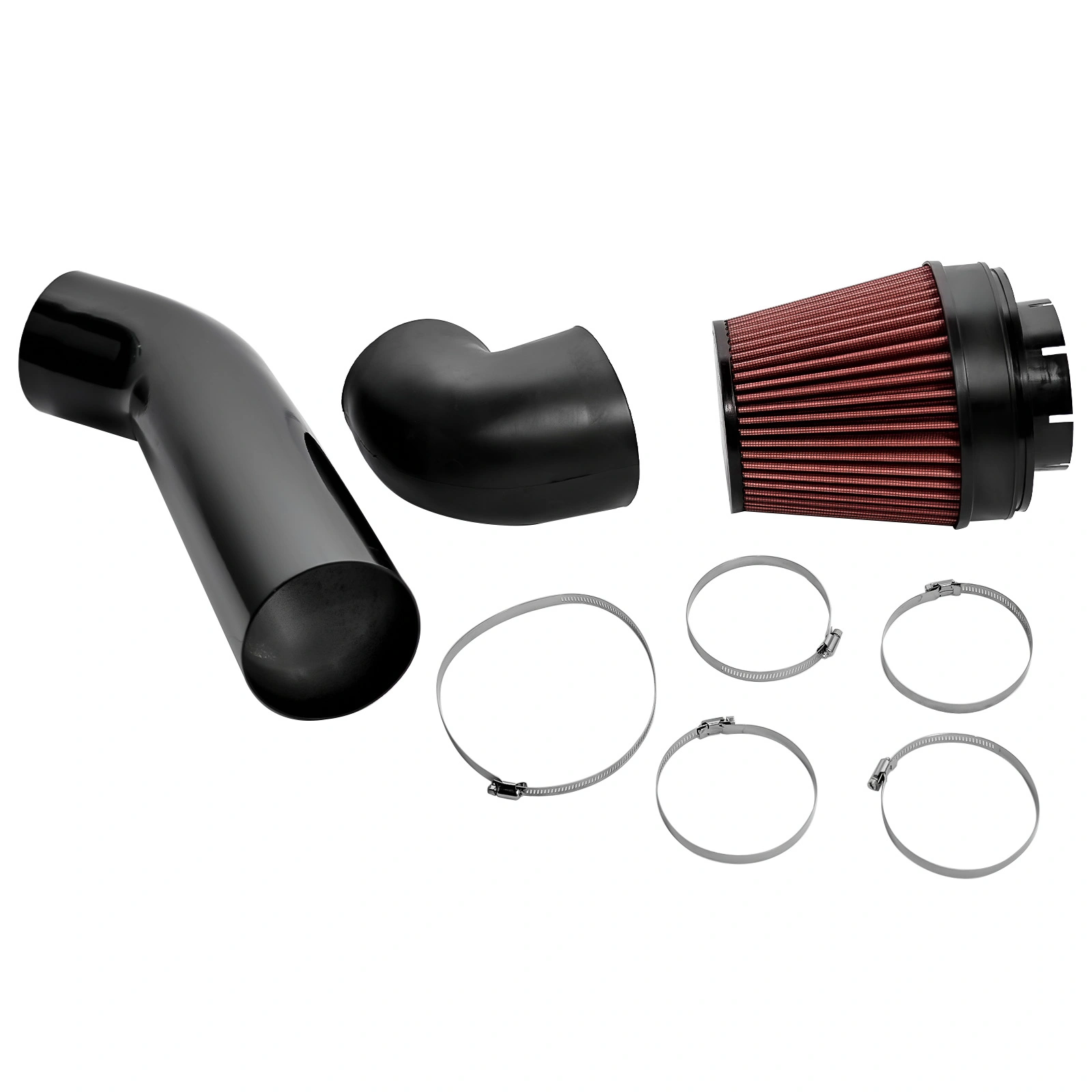 4 Inch LS Swap Cold Air Intake Kit w/ Filter for LSX LS1 LS2 4.8L 5.3L 5.7L 6.0L Engine
