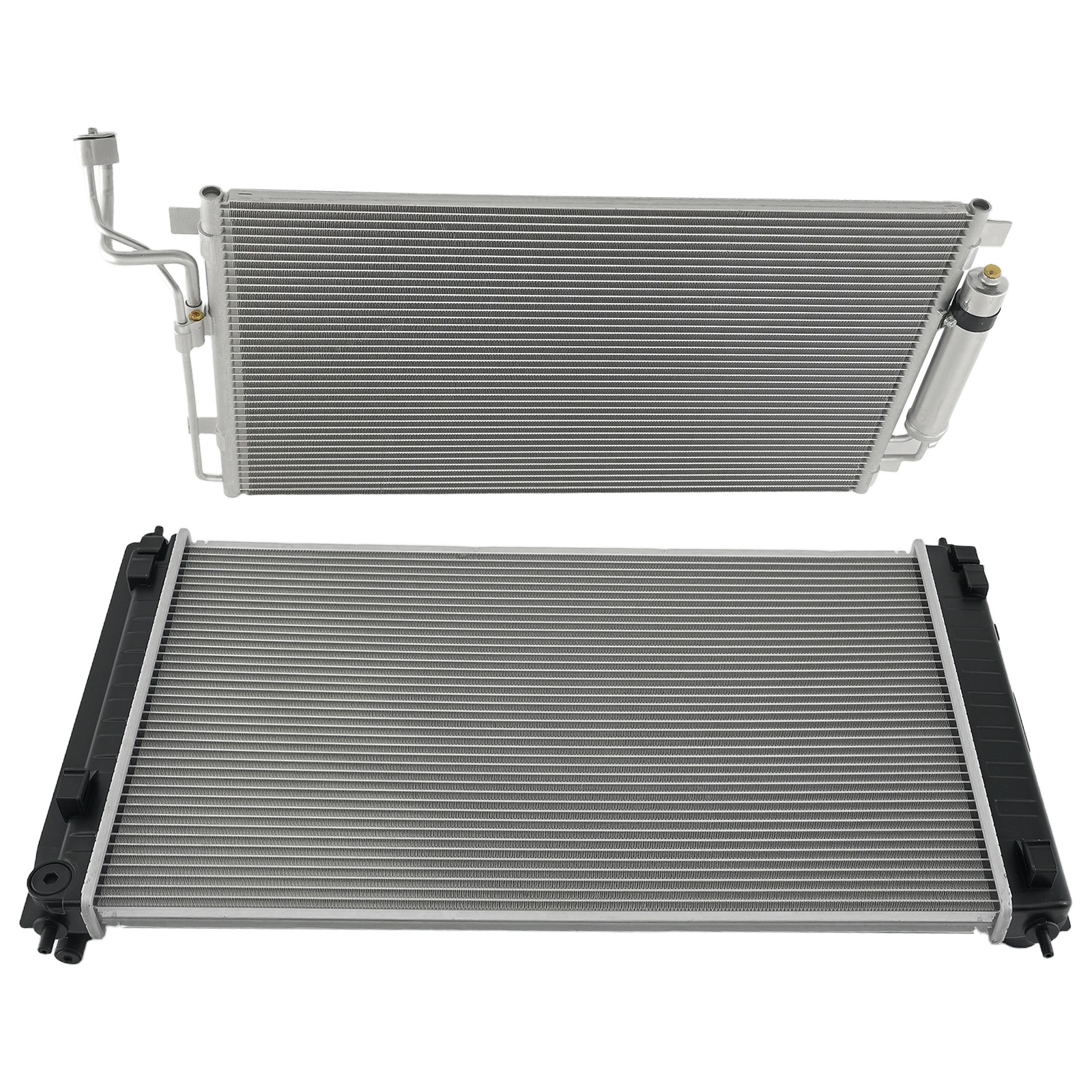 Aluminum Radiator & AC Condenser fit for Nissan Altima/Maxima 2007-2019 CU2988 view 6