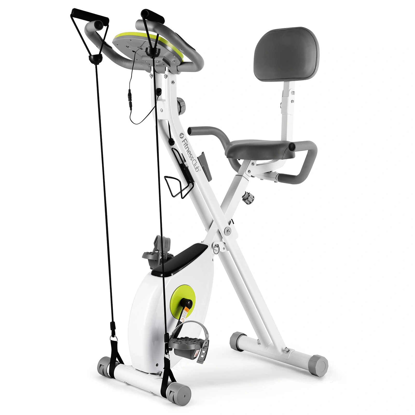 Magnetic Exercise Bike with Adjustable Resistance, Comfortable Seat, Full Body Workout Stationary Bicycle for Home Gym Cardio Training view 2
