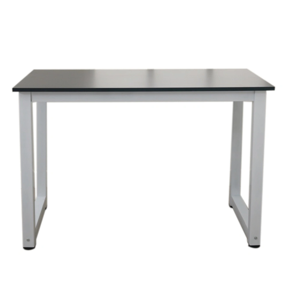 110cm Black Wood Computer Desk - High Strength Office Study Table
