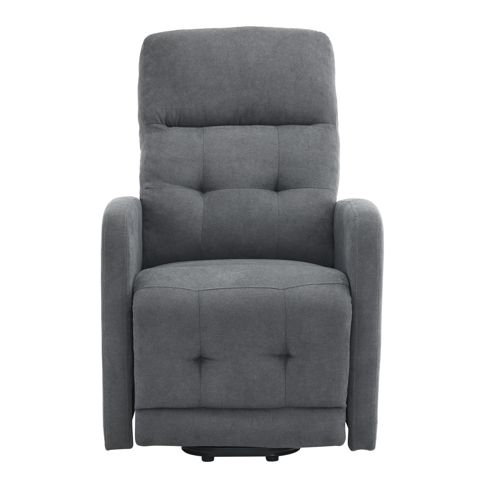 Electric Riser Recliner Chair for Elderly, Dark Grey Fabric Lift Chair, 120kg Capacity, Adjustable Recline Armchair with Side Pocket, Indoor Functional Chair for Living Room view 5