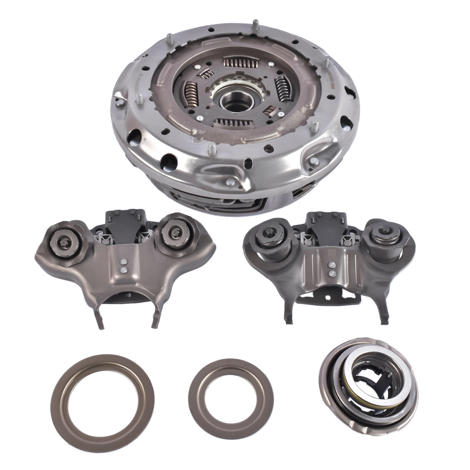 Transmission Clutch Pressure Plate & Clutch Fork Kit Replacement for Ford Fiesta 2011-2019, Focus 2012-2017 CA6Z7515J CA6Z7515K view 2