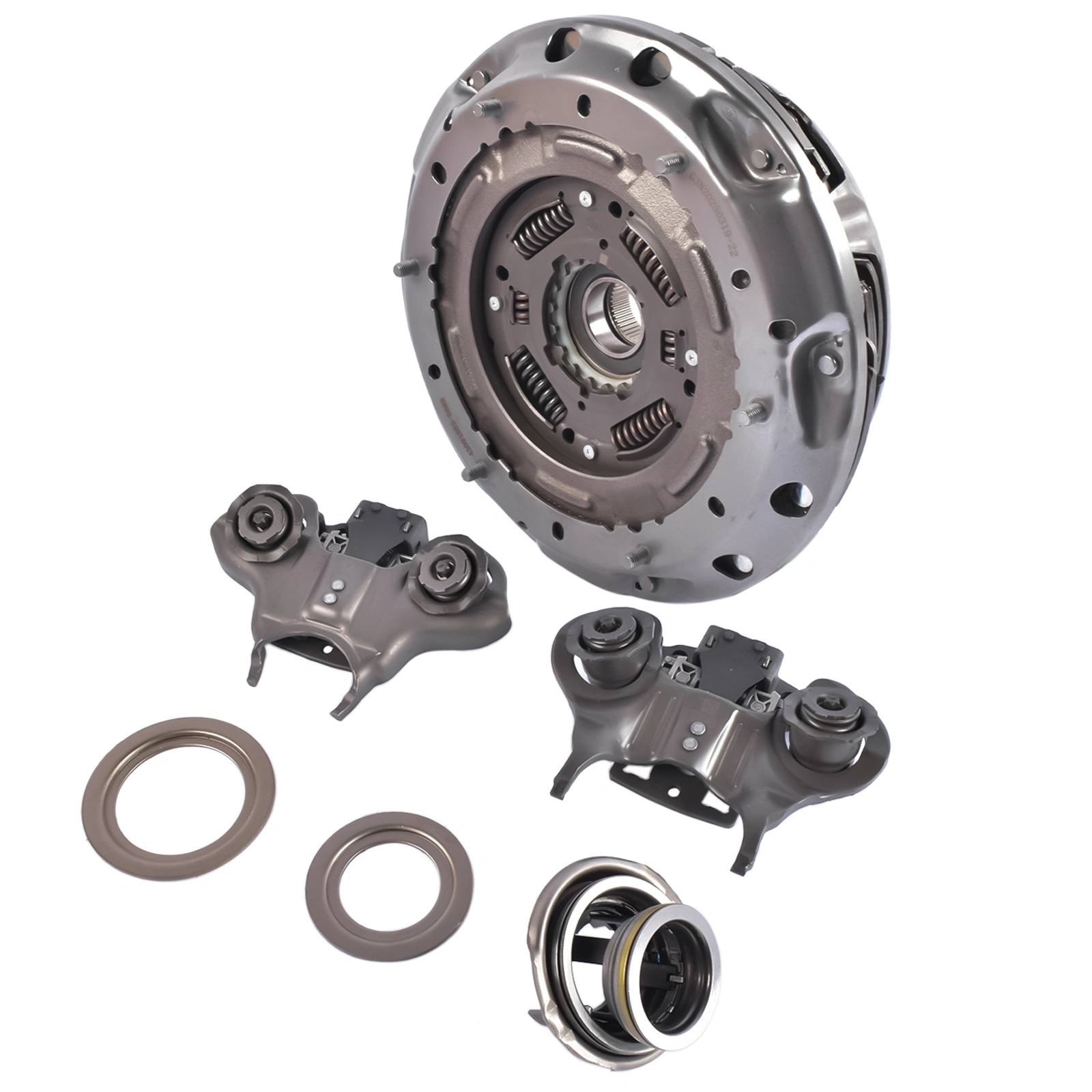 Transmission Clutch Pressure Plate & Clutch Fork Kit Replacement for Ford Fiesta 2011-2019, Focus 2012-2017 CA6Z7515J CA6Z7515K view 3