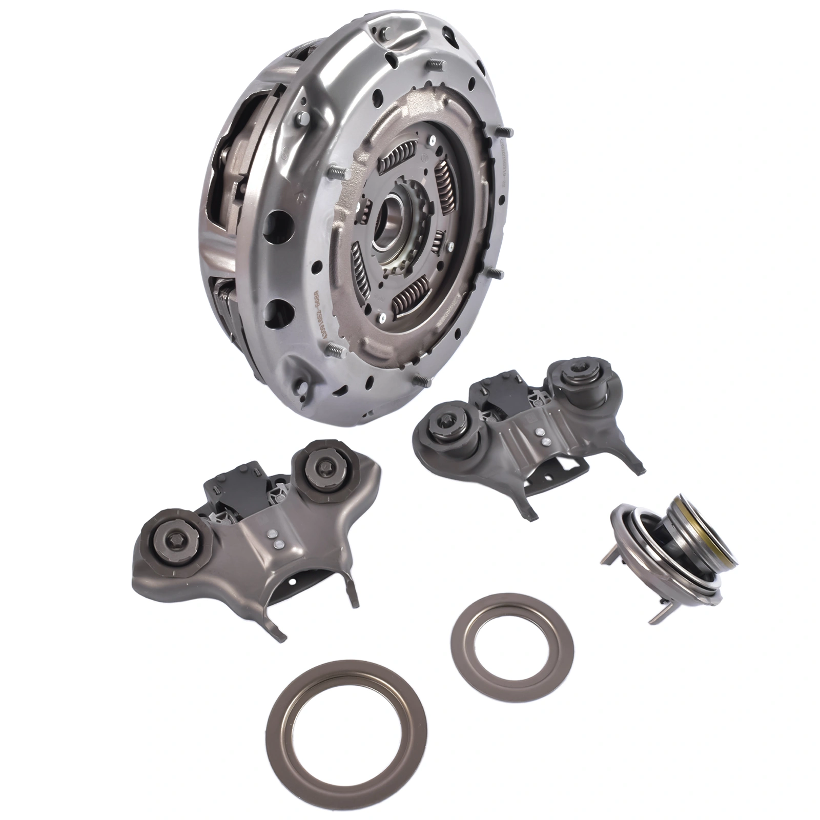 Transmission Clutch Pressure Plate & Clutch Fork Kit Replacement for Ford Fiesta 2011-2019, Focus 2012-2017 CA6Z7515J CA6Z7515K view 7