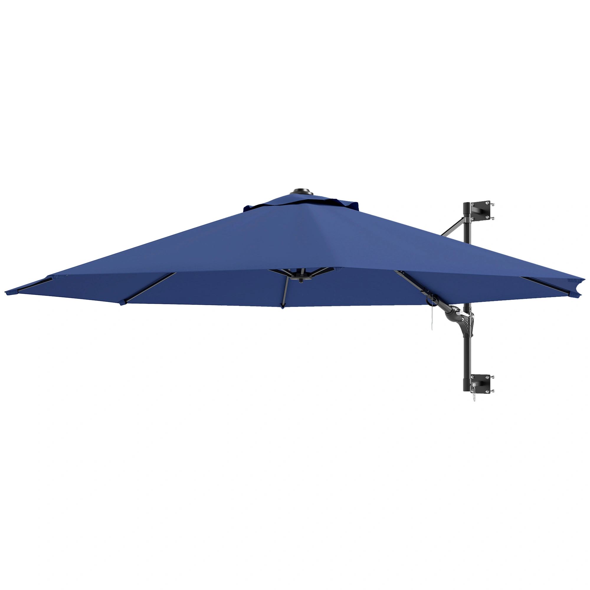 Wall Mounted Umbrella Holder Steel Outdoor Patio Parasol Stand Heavy Duty view 3