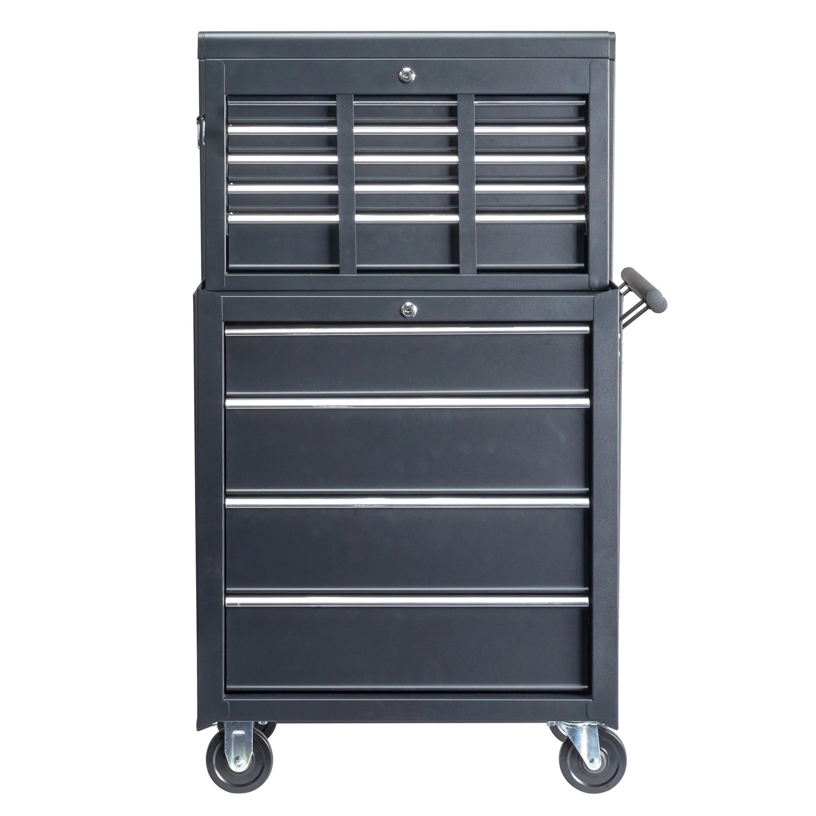 steel tool box black view 11