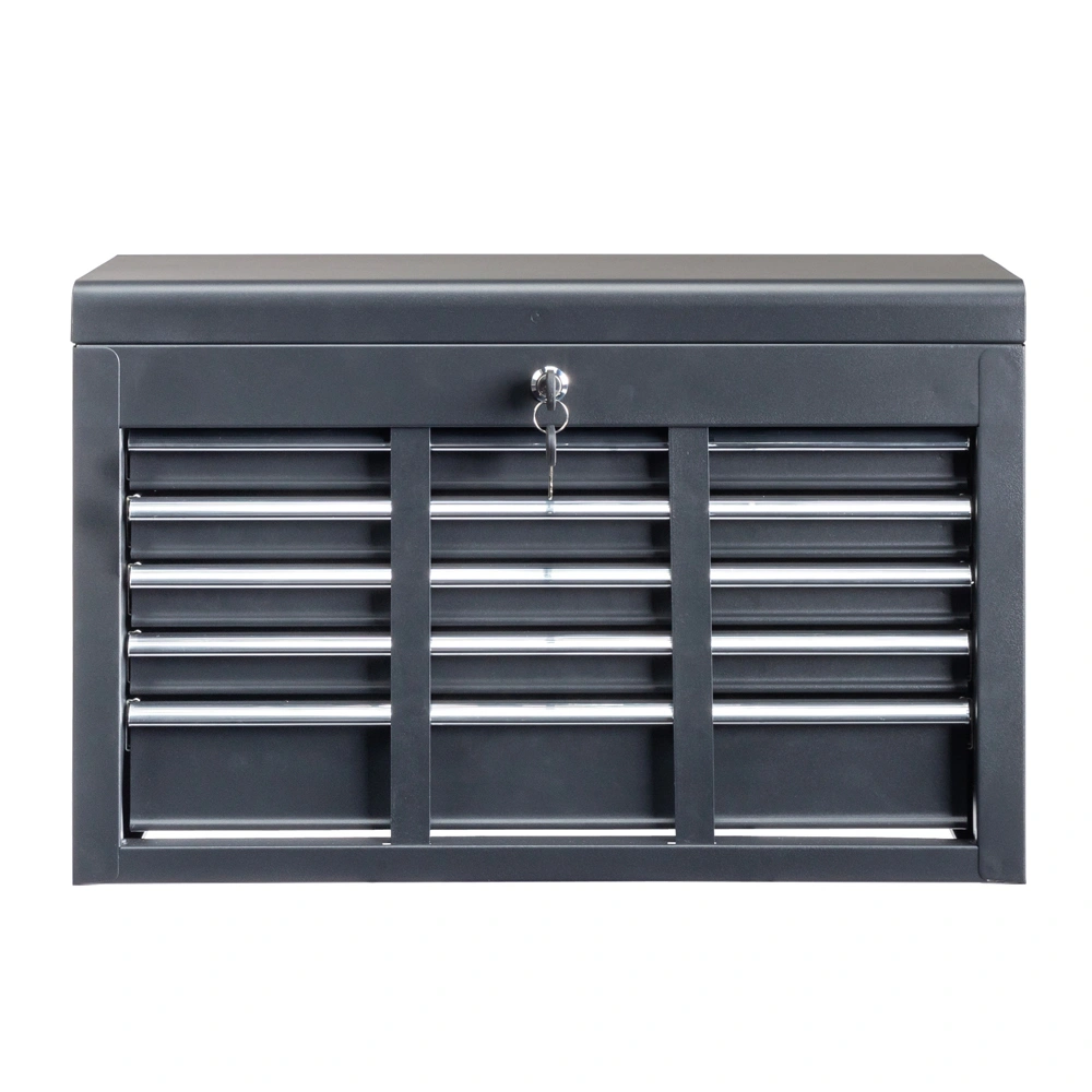steel tool box black view 12