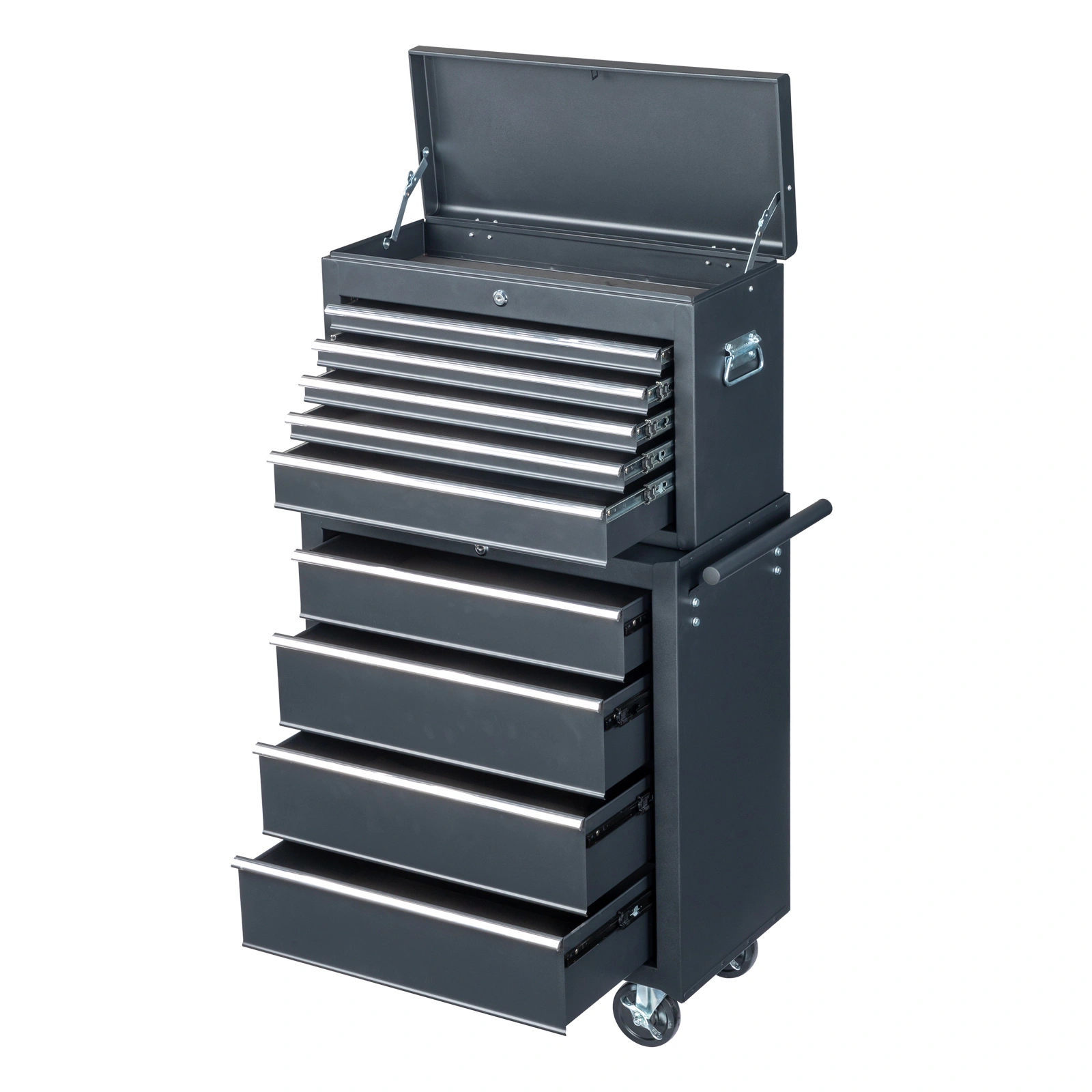steel tool box black view 18