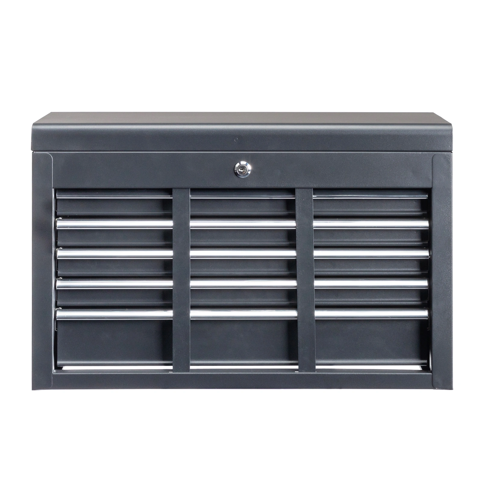 steel tool box black view 25