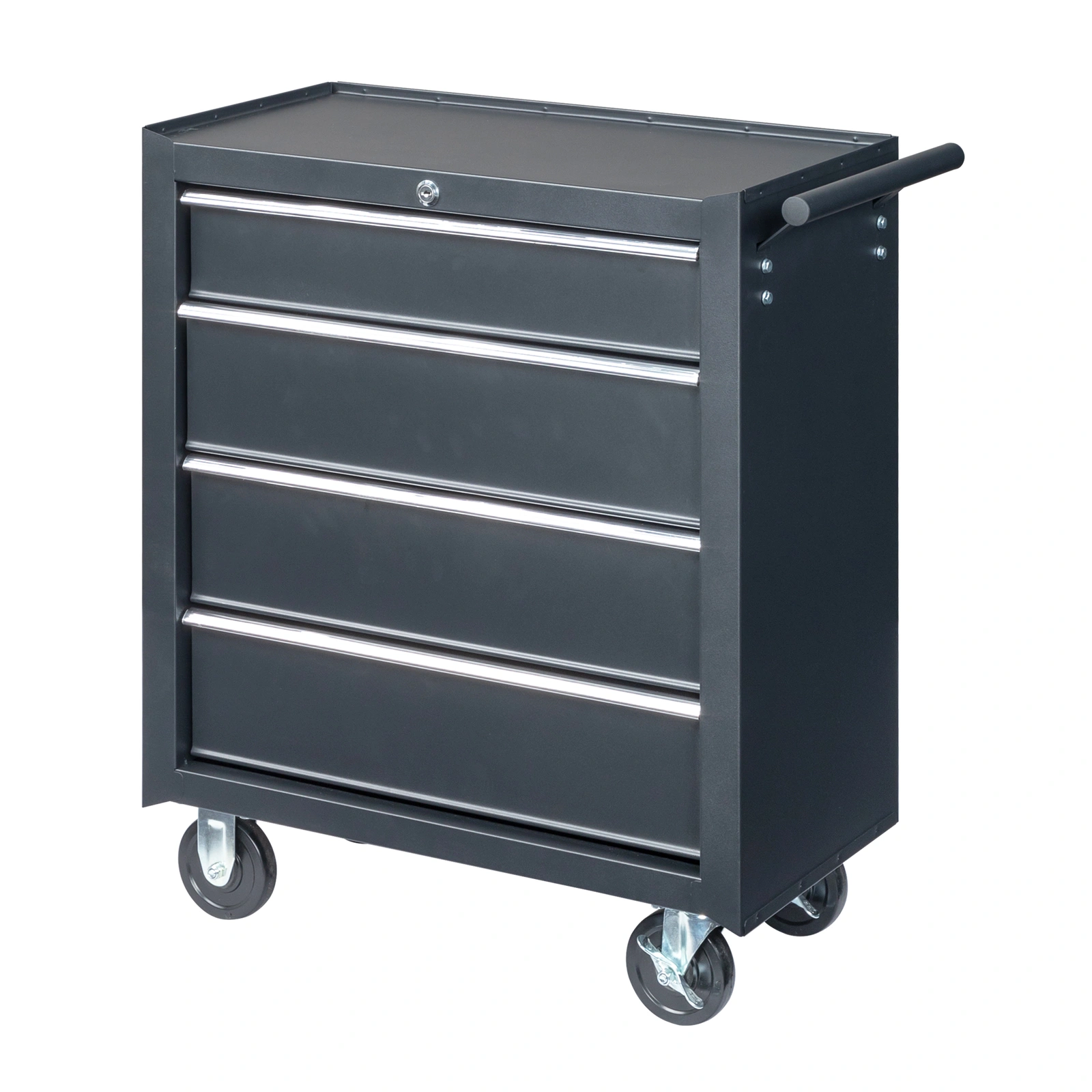 steel tool box black view 33