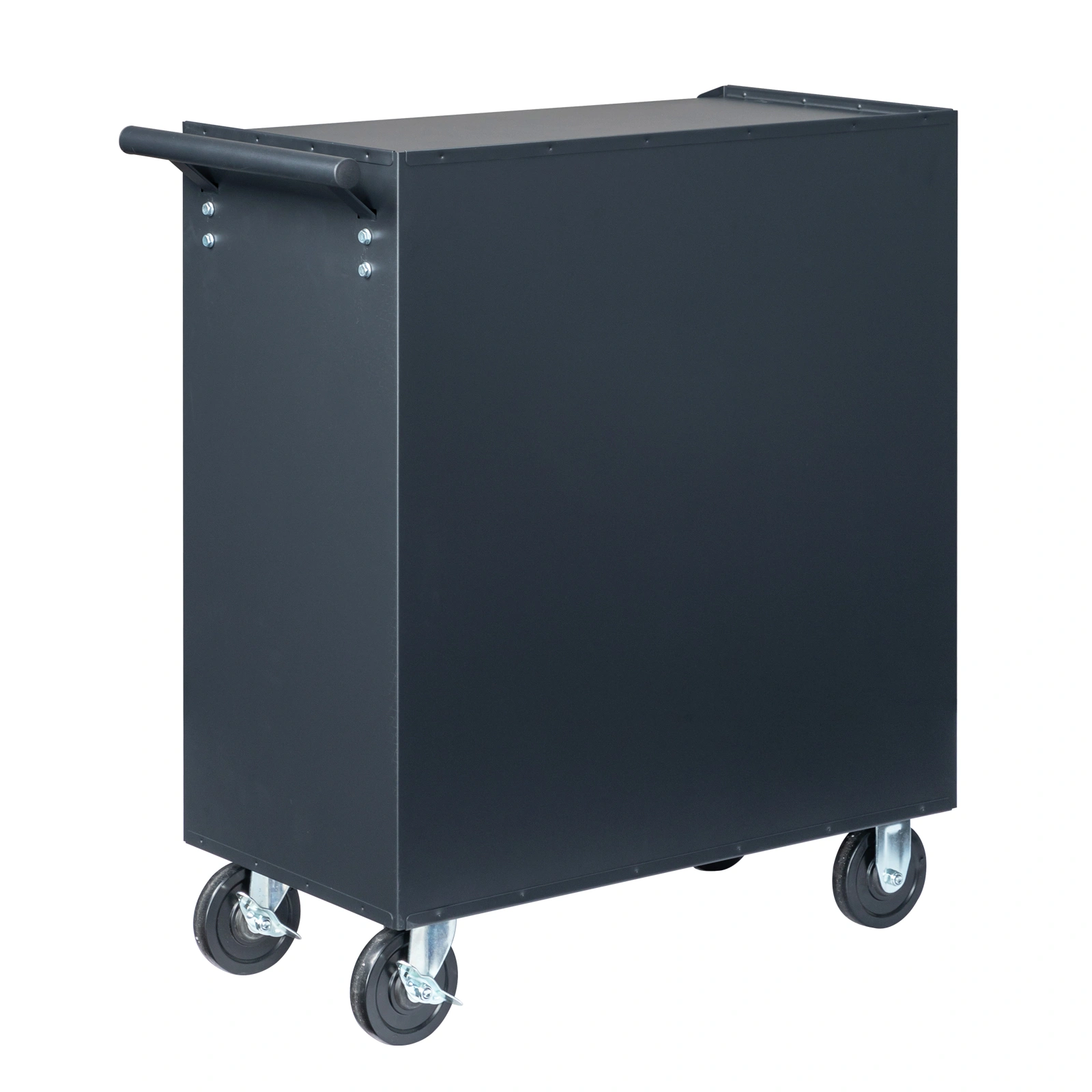 steel tool box black view 34