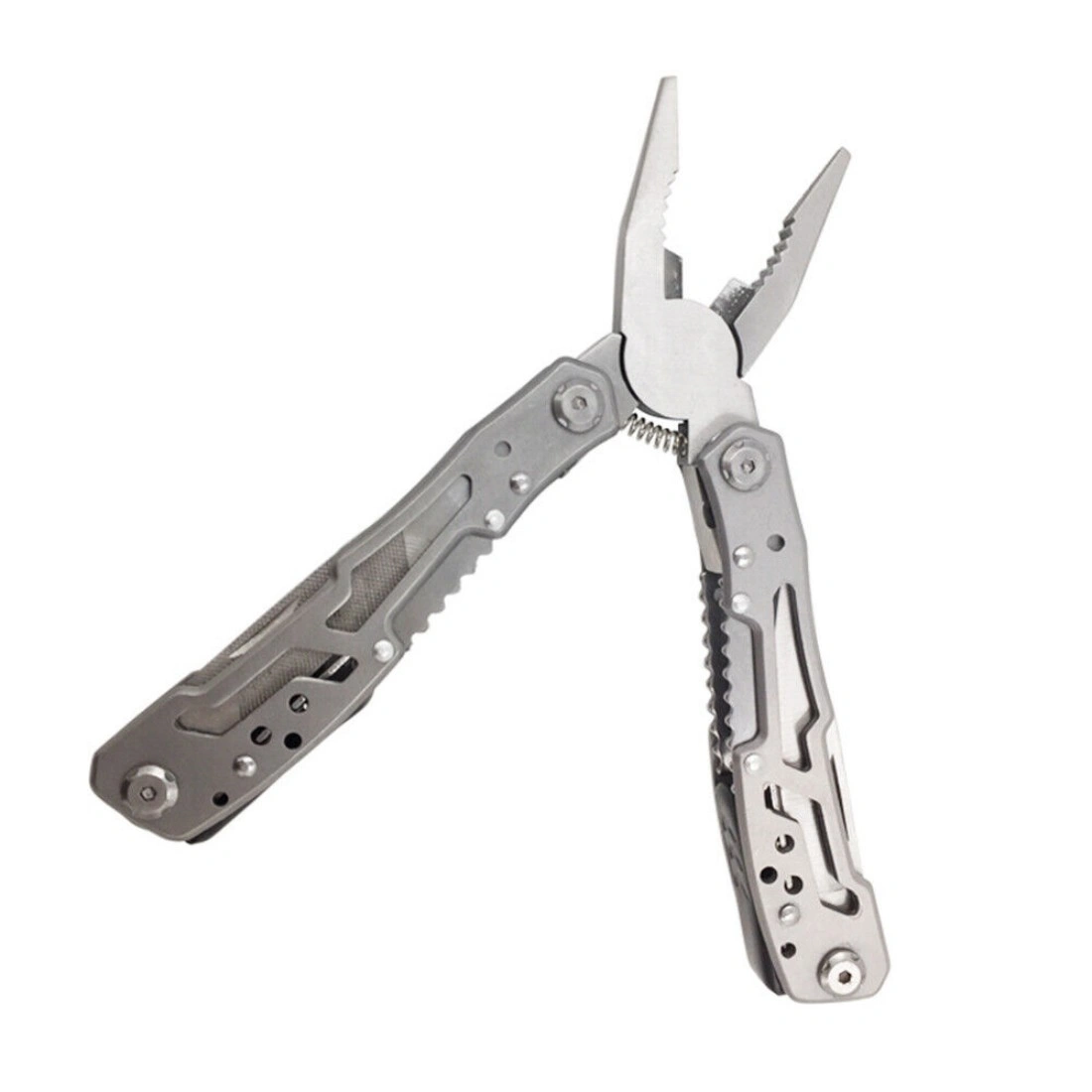 Multifunctional Stainless Steel Multitool Pliers Saw Folding Tool Pocket Outdoor Camping Survival Gear view 3