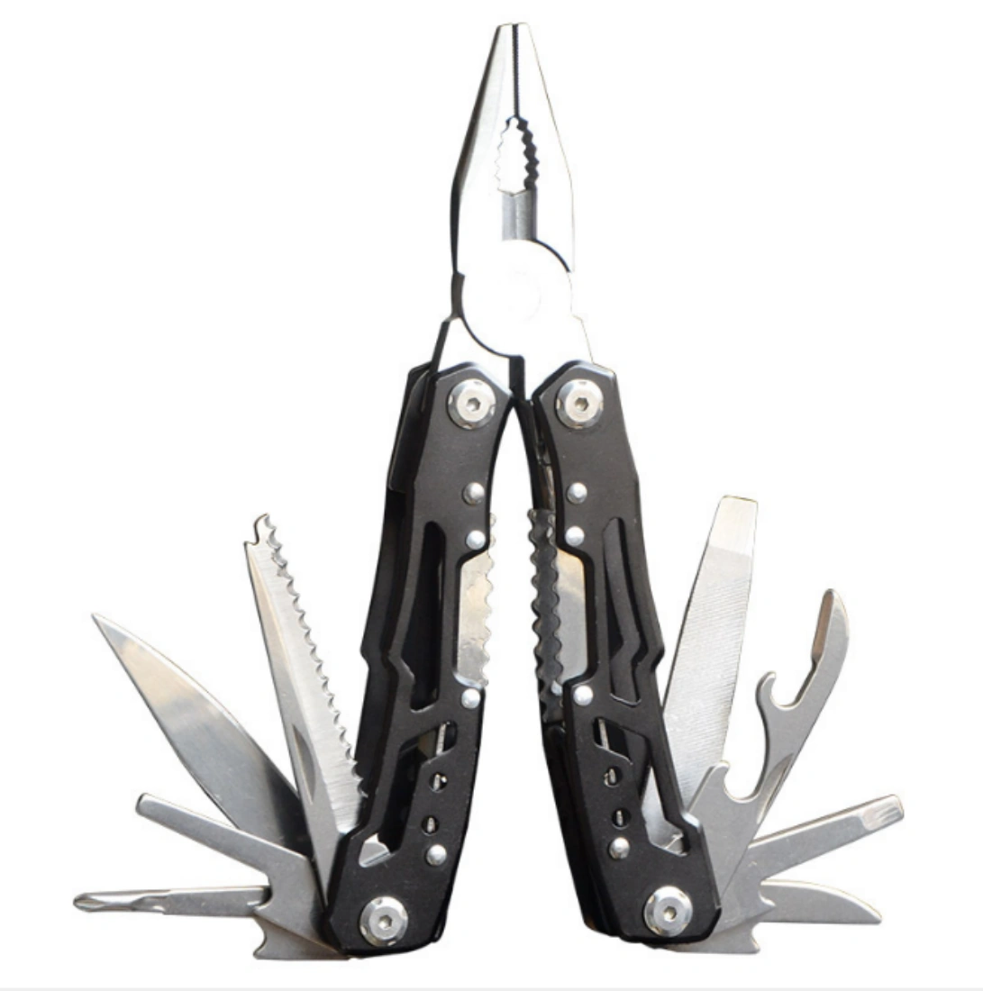 Multifunctional Stainless Steel Multitool Pliers Saw Folding Tool Pocket Outdoor Camping Survival Gear view 4