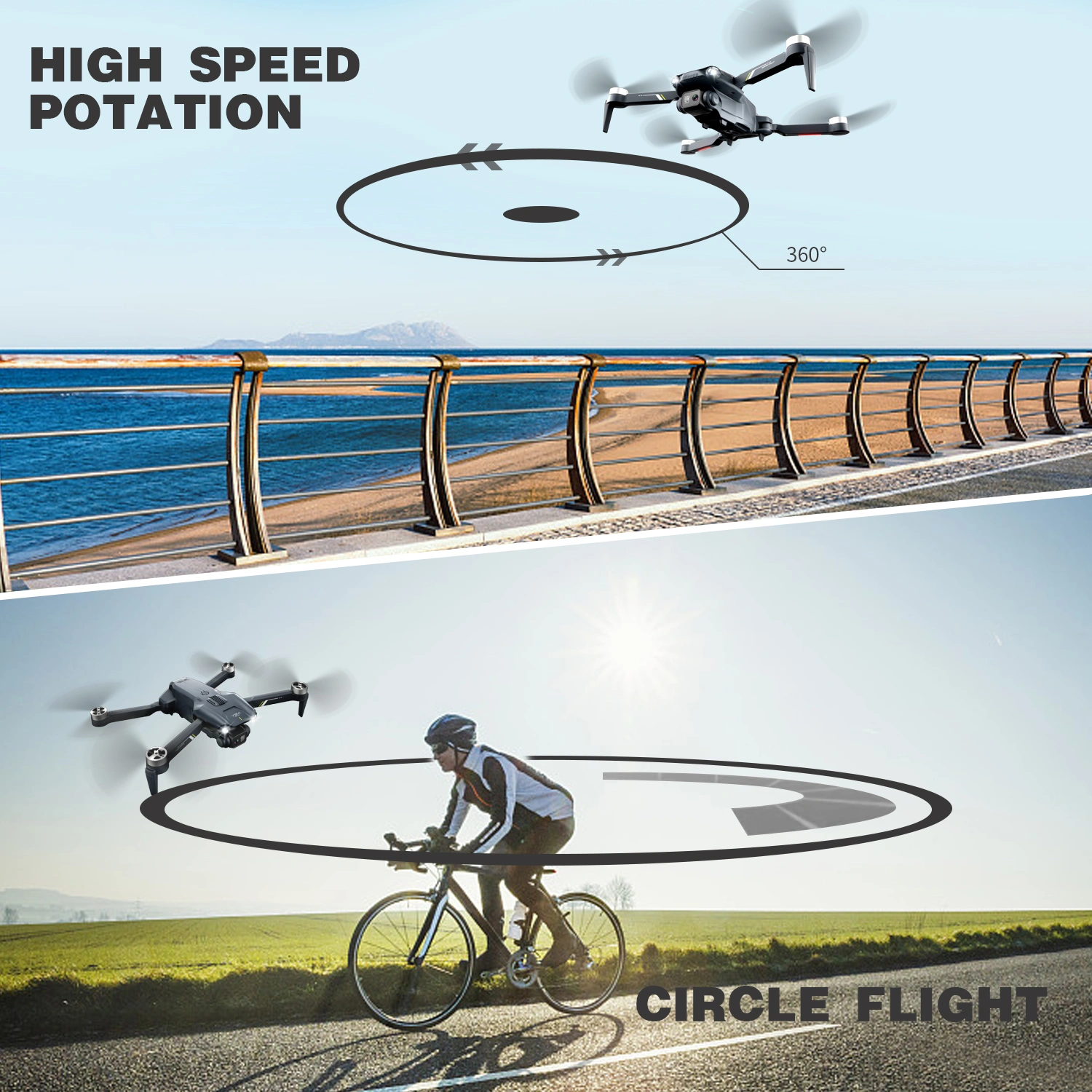 2026 3 Battery V13 RC Drone 6K HD Dual Camera WiFi FPV Foldable Quadcopter Camera Drone,Logistic is randomly sent by UPS/USPS/GOFO/UNI/FEDEX view 4