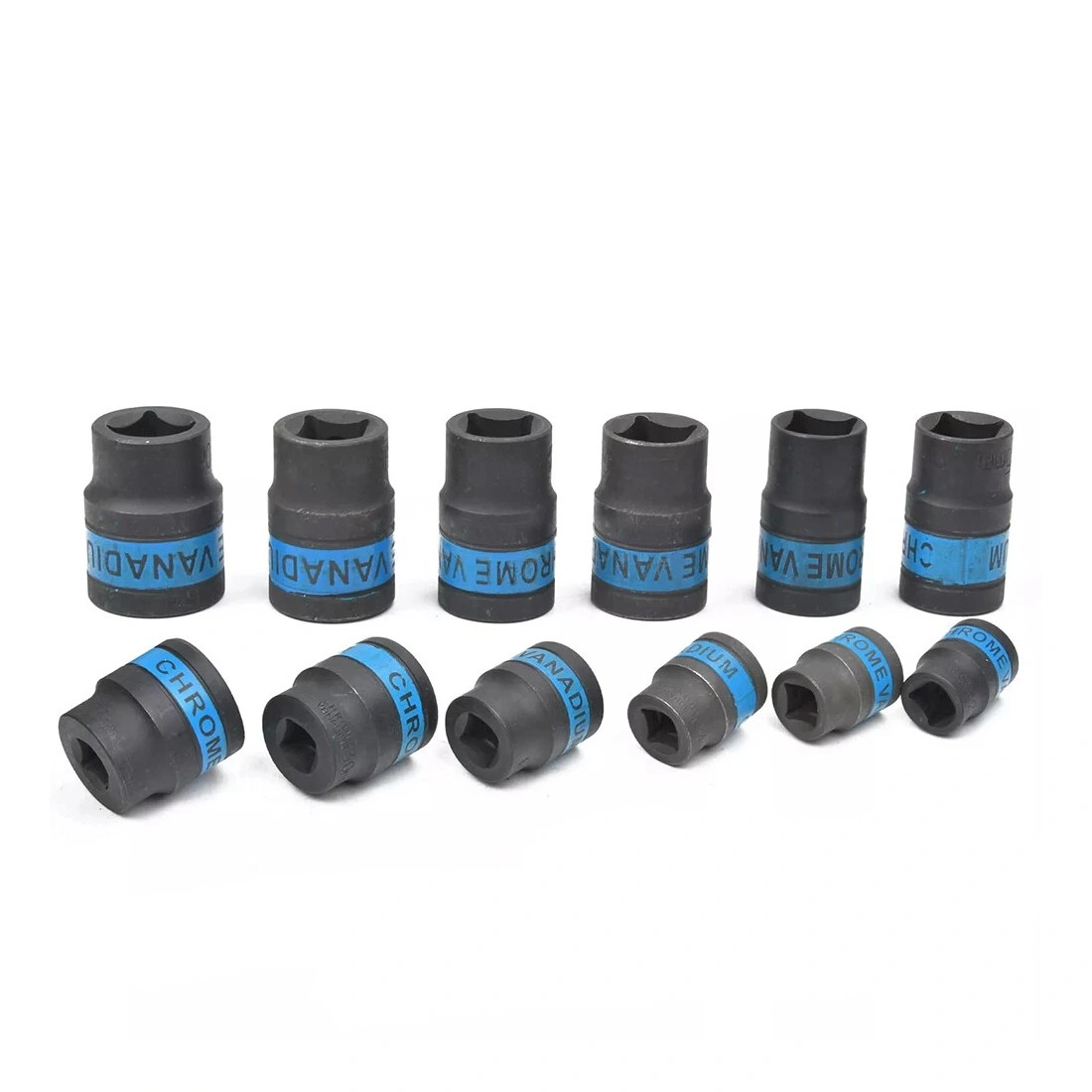 Heavy Duty 1/2 Inch Ratchet Wrench Socket Set 8-32mm Metric with Extension Bar in Metal Case view 5