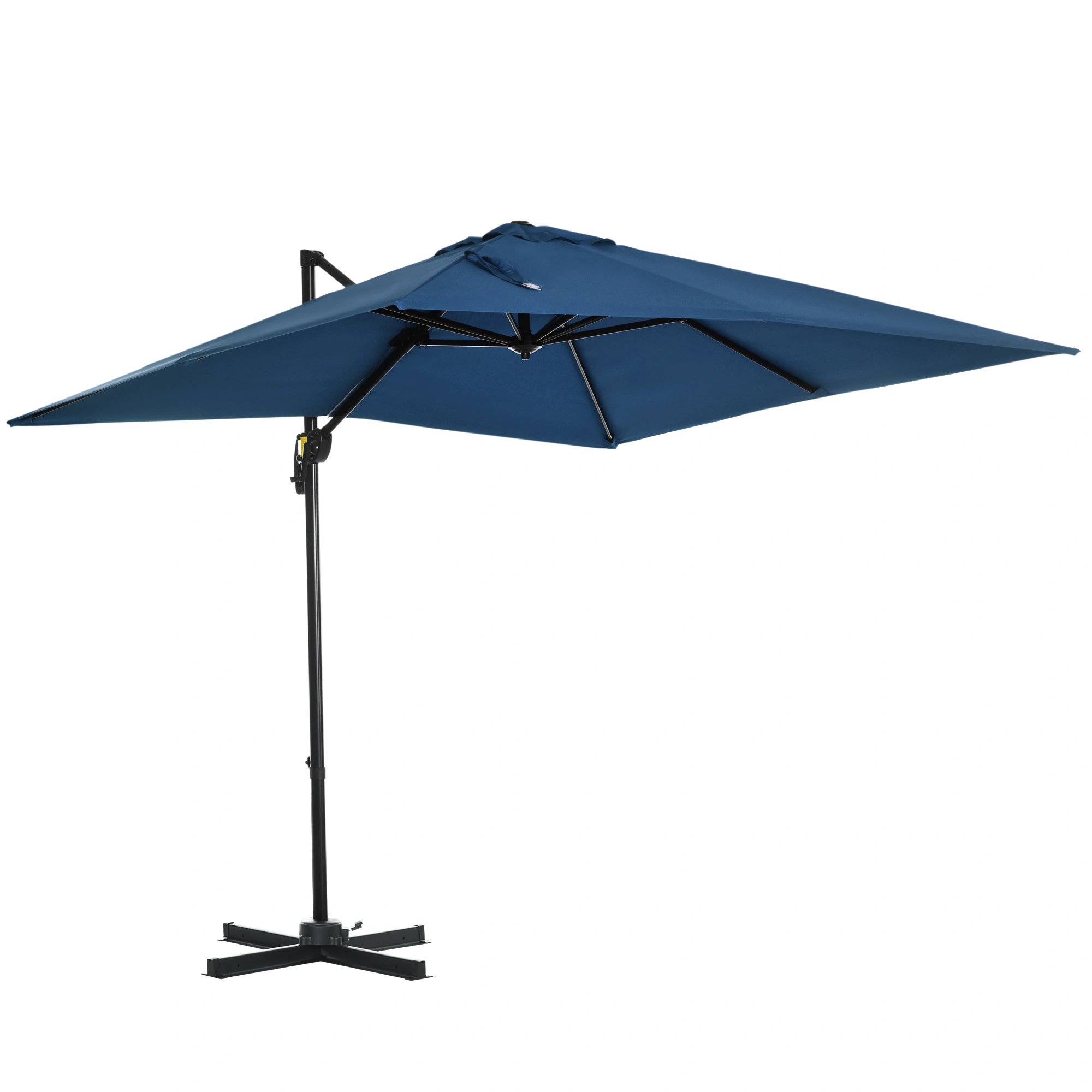 Heavy Duty Wall Mounted Umbrella Holder, Outdoor Garden Umbrella Stand Rack, Space Saving Doorway Entryway Umbrella Hook, Black Metal view 2