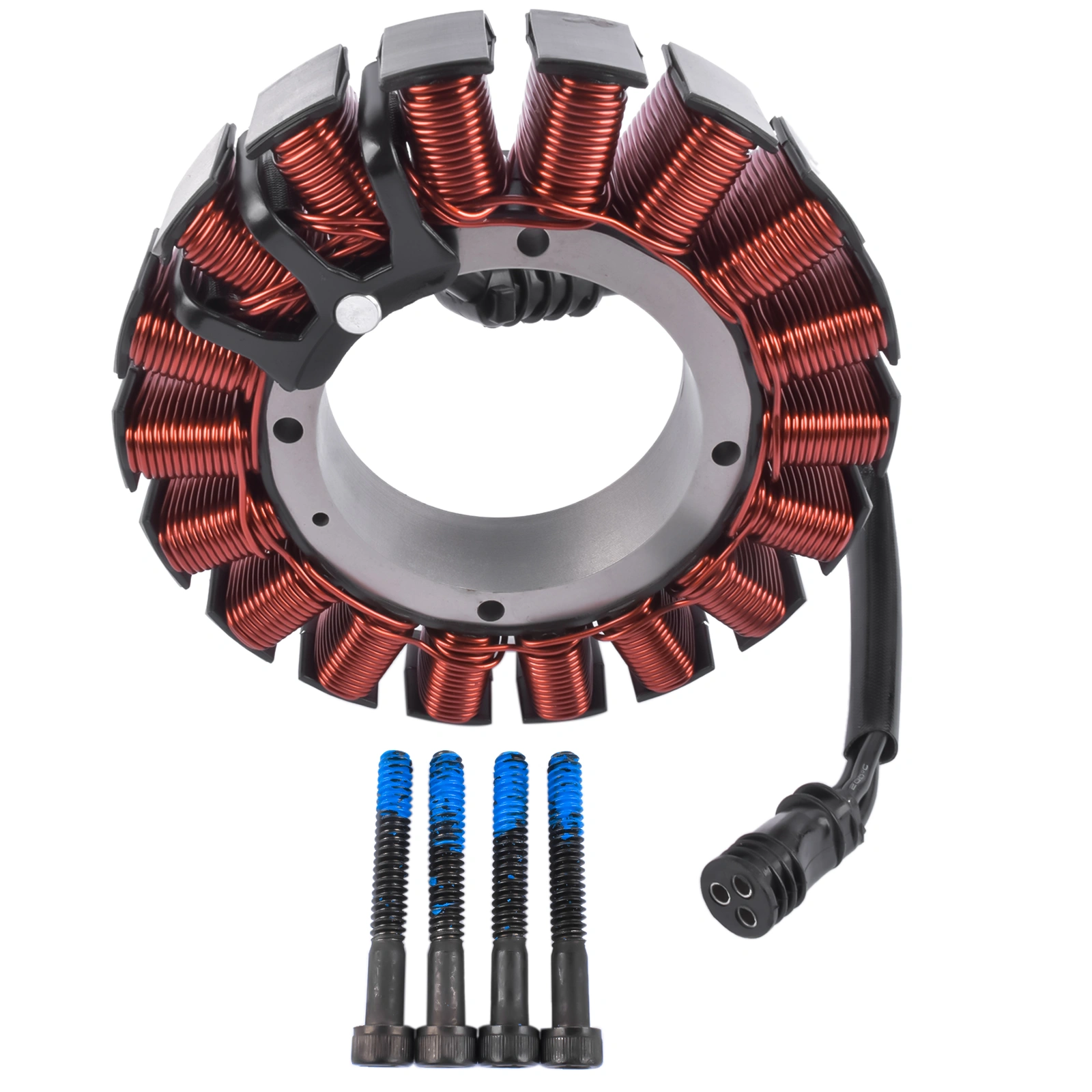 Cycle Electric Stator 3-Phase 50 Amp Fits for Harley-Davidson Touring Street Glide 2006-2016 view 7