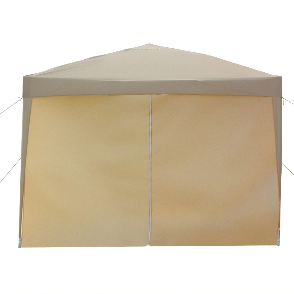 3 x 3m Two Doors & Two Windows Practical Waterproof Right-Angle Folding Tent Khaki view 23