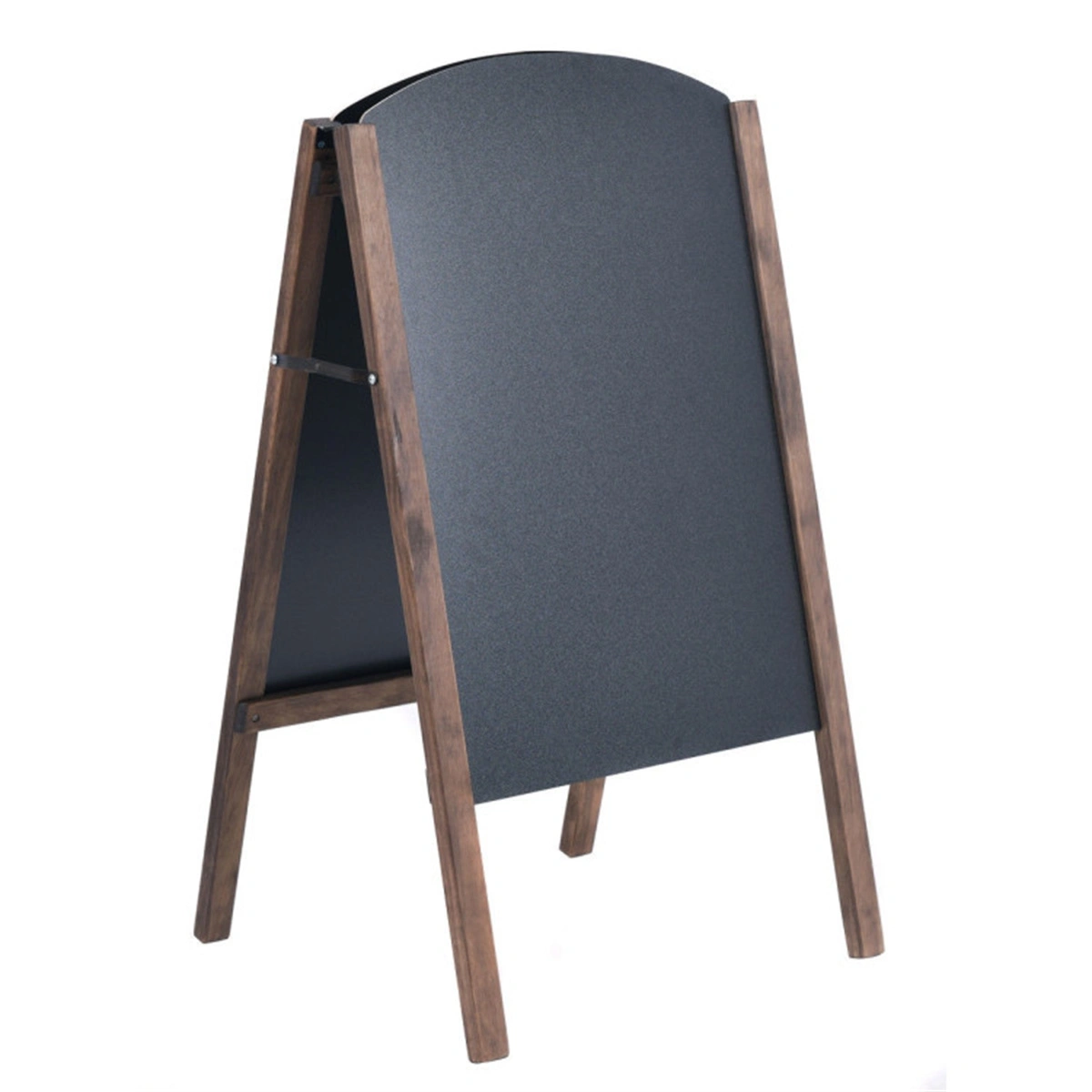 25.6" x 2.4" x 40.0" Billboard Wood A-Frame Sidewalk Signage Chalkboard view 3