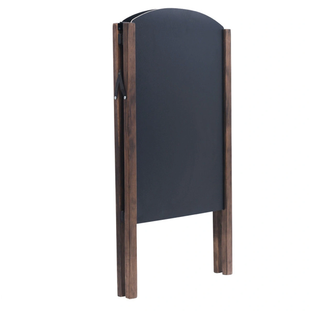 25.6" x 2.4" x 40.0" Billboard Wood A-Frame Sidewalk Signage Chalkboard view 4