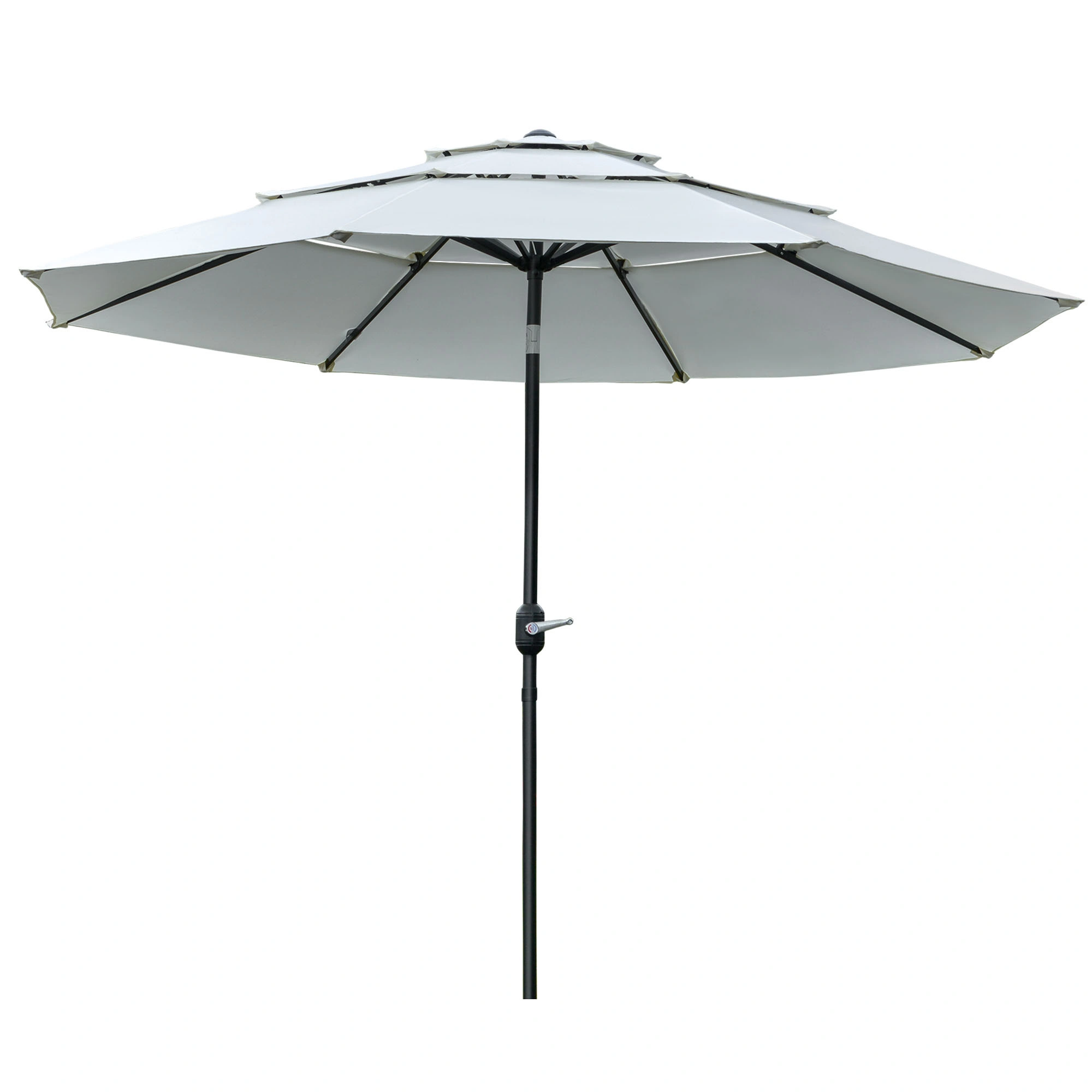 Outdoor Beach Sun Umbrella - Large UV Protection Canopy, Portable Wind-Resistant Shade Umbrella for Beach, Pool & Garden view 2