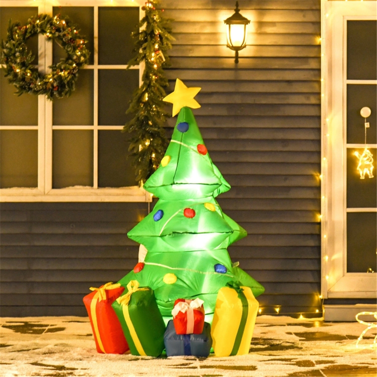 Christmas Snowman Ornament - Festive Holiday Decoration for Tree, Mantle & Winter Party DIY Crafts