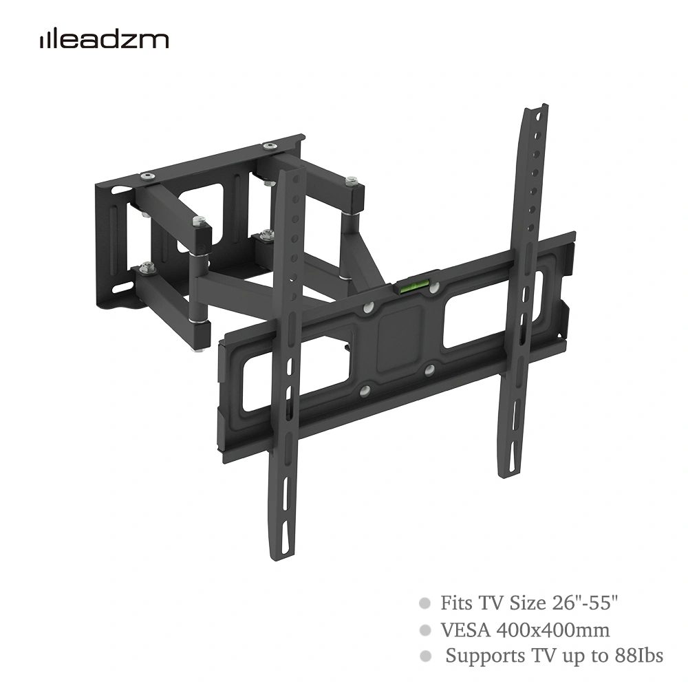 LEADZM 26-55" Double Pendulum TV Stand TMDS-105 40Kg VESA 400x400 ±10° Tilt