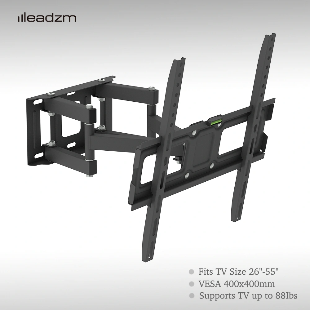 LEADZM 26-55" Double Pendulum TV Stand TMDS-105 40Kg VESA 400x400 ±10° Tilt view 10