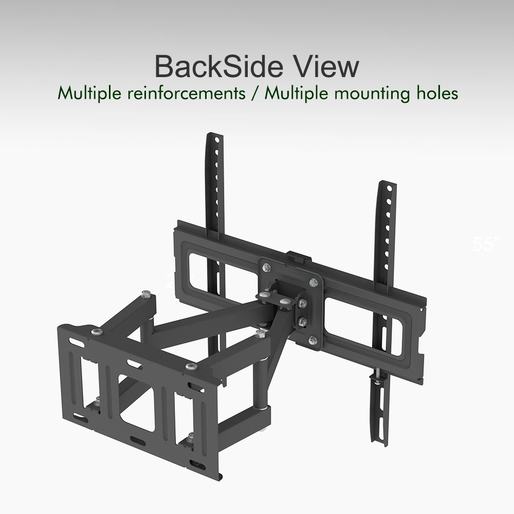 LEADZM 26-55" Double Pendulum TV Stand TMDS-105 40Kg VESA 400x400 ±10° Tilt view 12