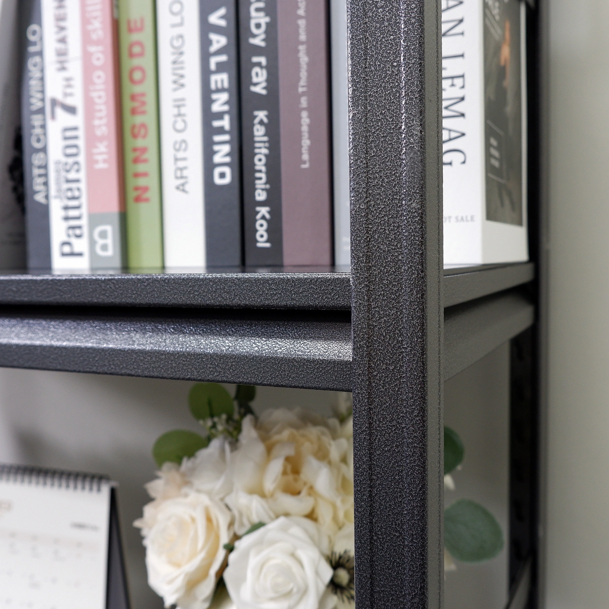 Heavy Duty Metal Shelving Unit 72"H x 47.2"W x 23.6"D, 5-Tier Adjustable Storage Rack for Kitchen & Garage view 7