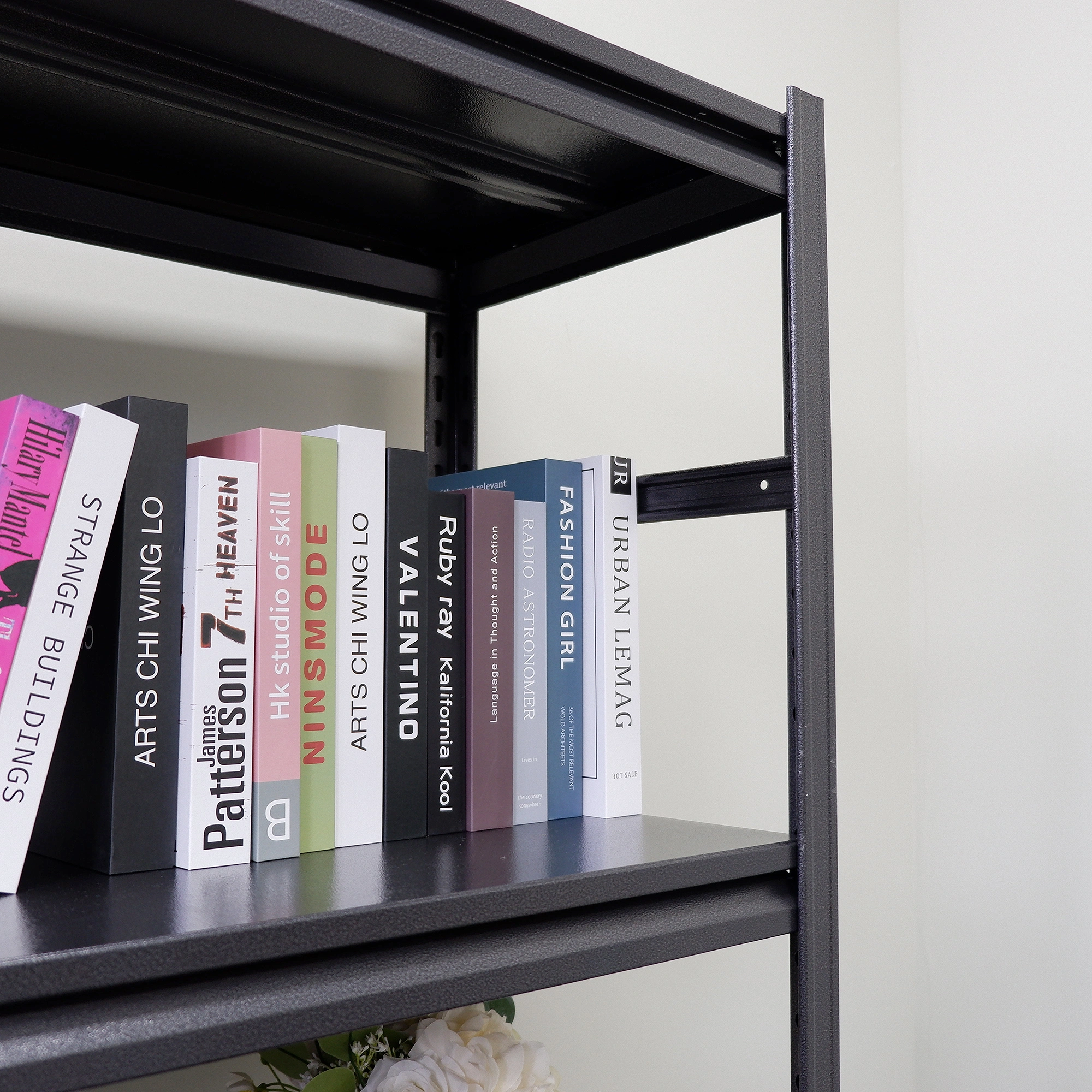 Heavy Duty Metal Shelving Unit 72"H x 47.2"W x 23.6"D, 5-Tier Adjustable Storage Rack for Kitchen & Garage view 9