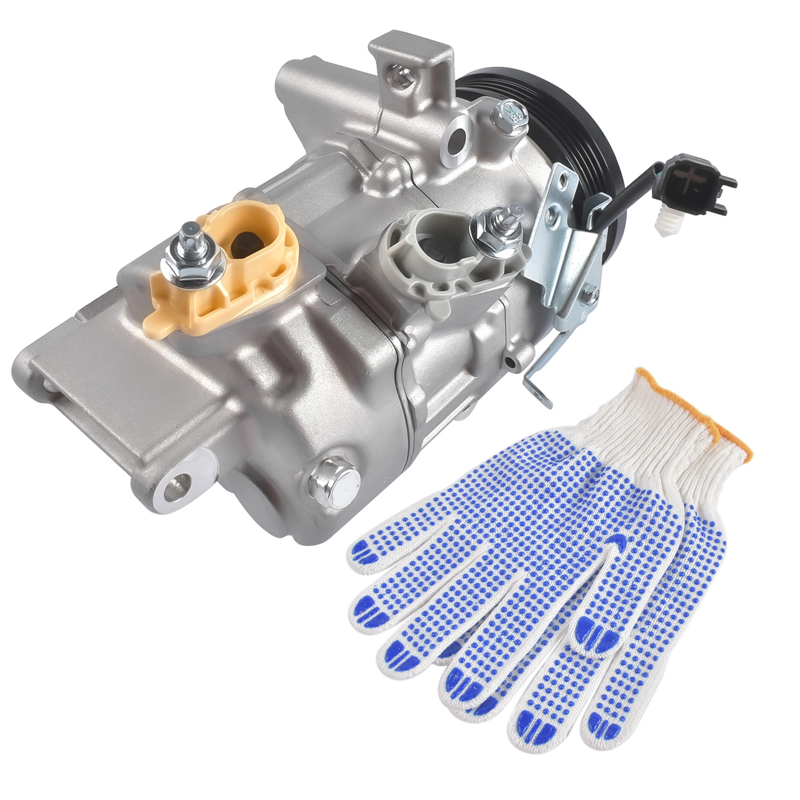 A/C Compressor Assy Fit for Lincoln Navigator 18-22 Ford F150 Expedition 3.5L 168386 view 7