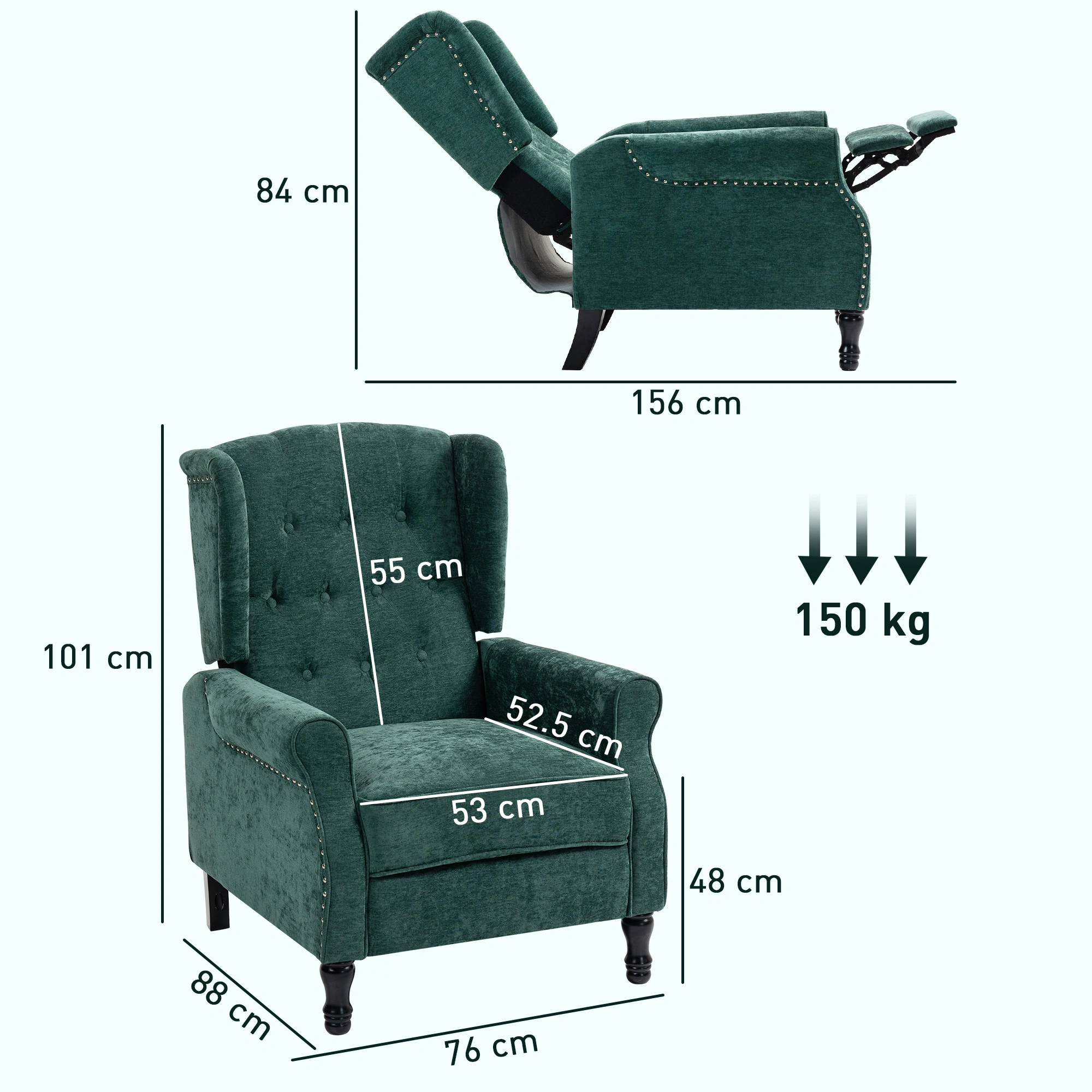 Massage Executive Office Chair, Ergonomic High-Back with Lumbar Support, Swivel Computer Desk Chair view 2