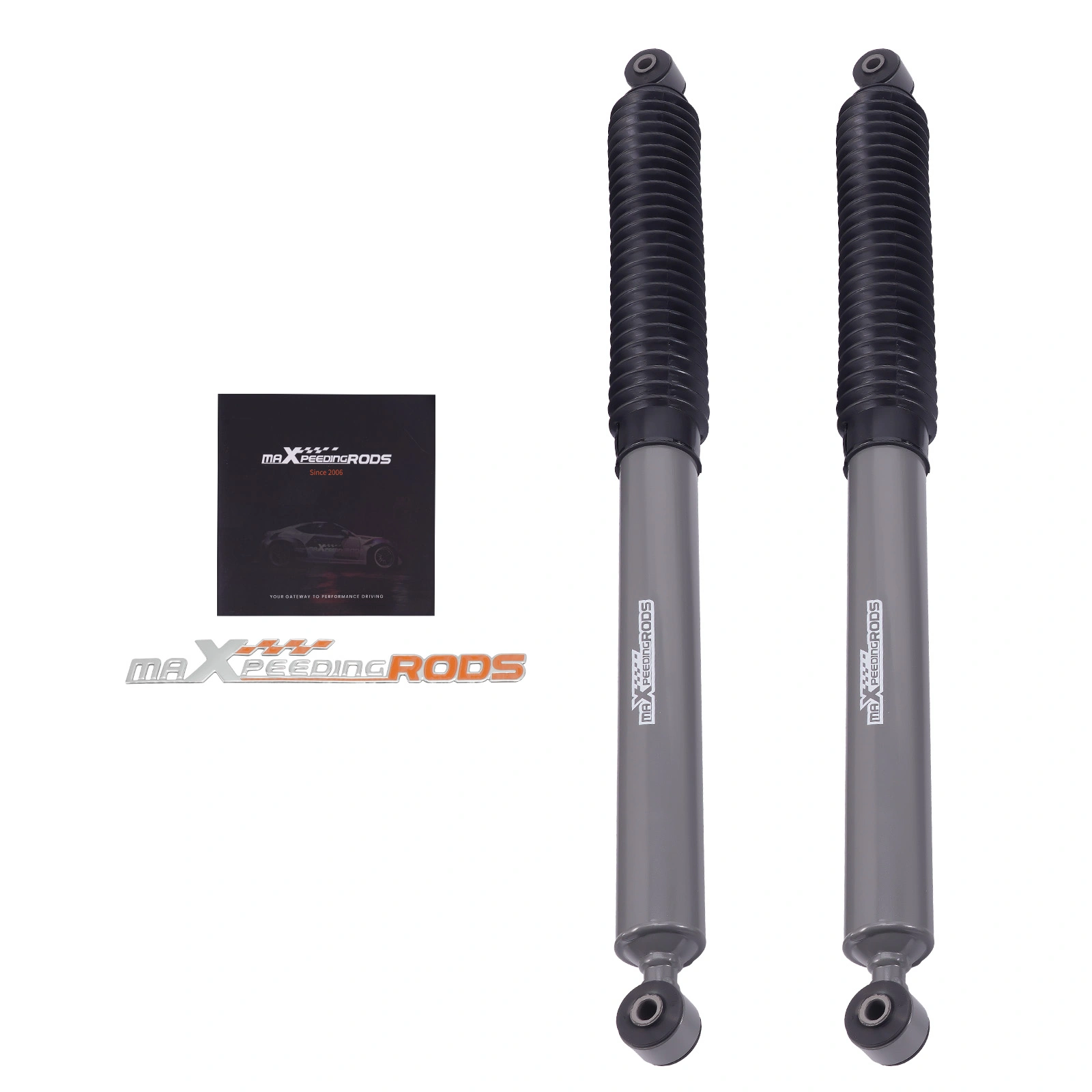 Rear Lowering Shocks Fit for 5" Drop (Pair) for Ford F150/ F100 2WD 1980-1996
