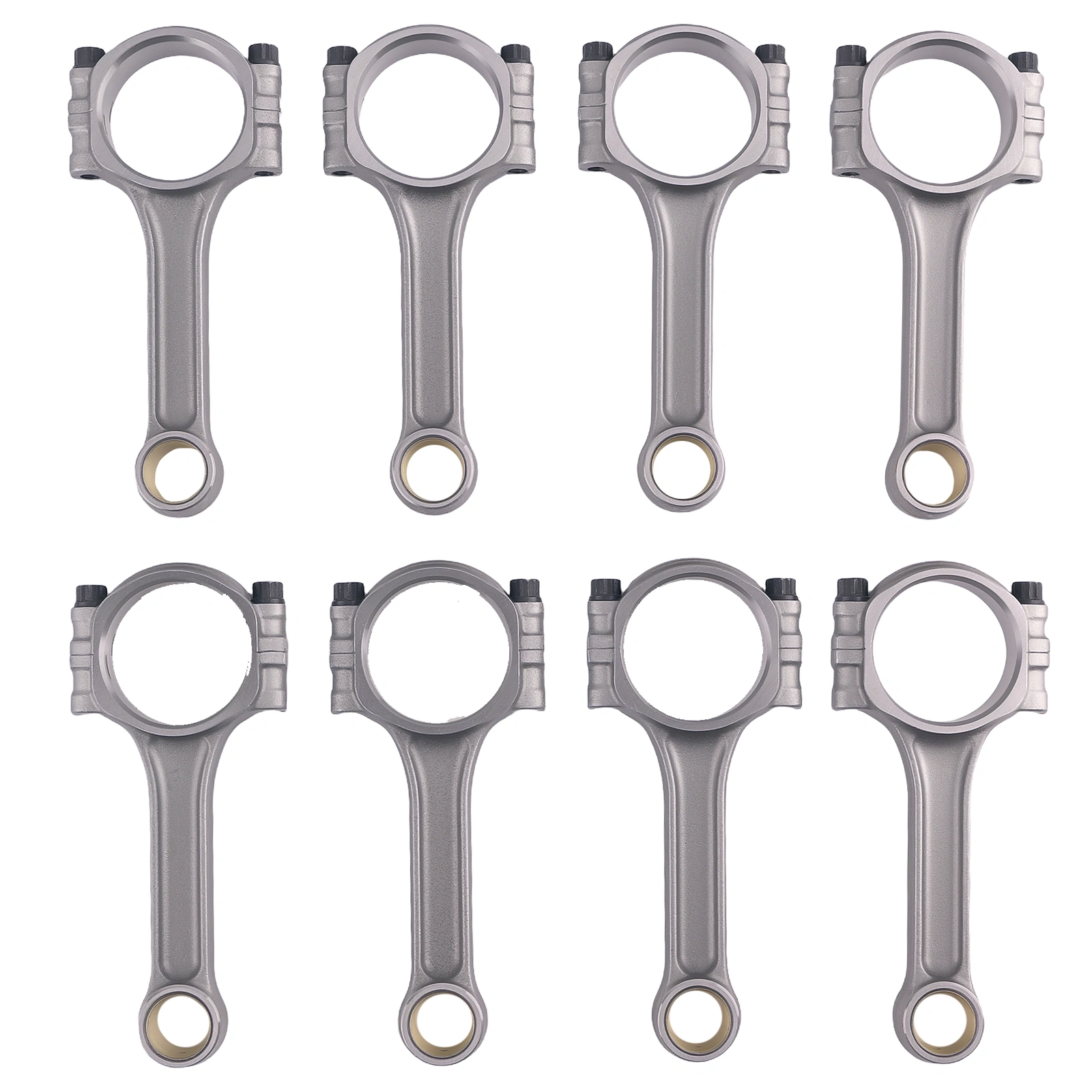 I Beam 5.700" 2.100".927" Forged 5140 Steel Connecting Rods Fit For Chevy SBC 350 1967-2003
