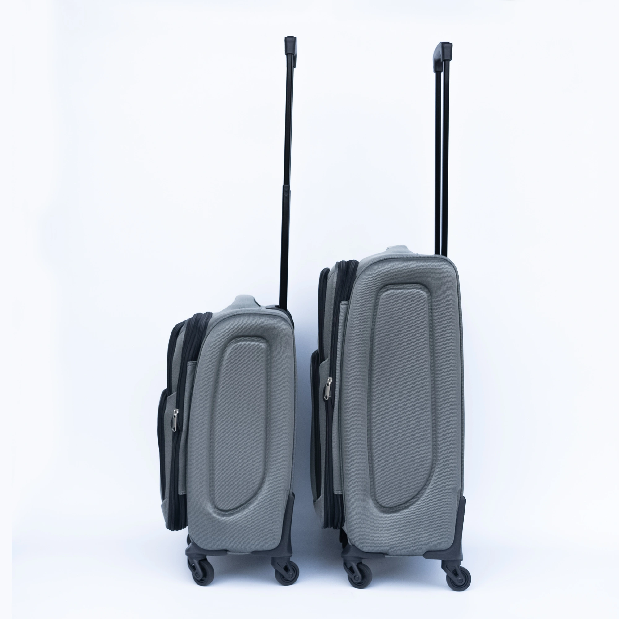 (20+24) Two-piece suitcase suitcase set Oxford trolley case without password lock universal wheel GRAY -Does not support self pick up view 7